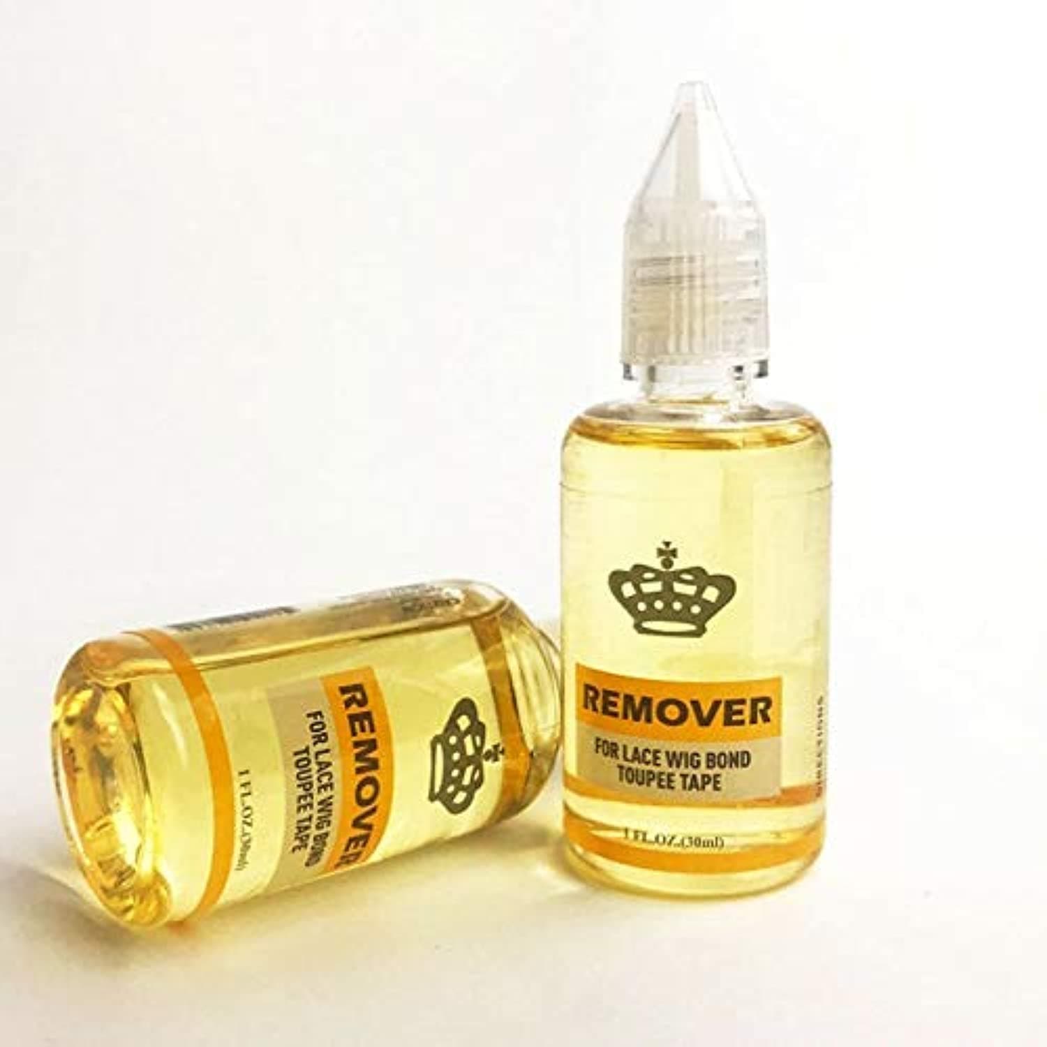 Fast Acting Hair Extensions Remover, Wig Glue Remover, Double Sided Extension Tape (One Bottle)