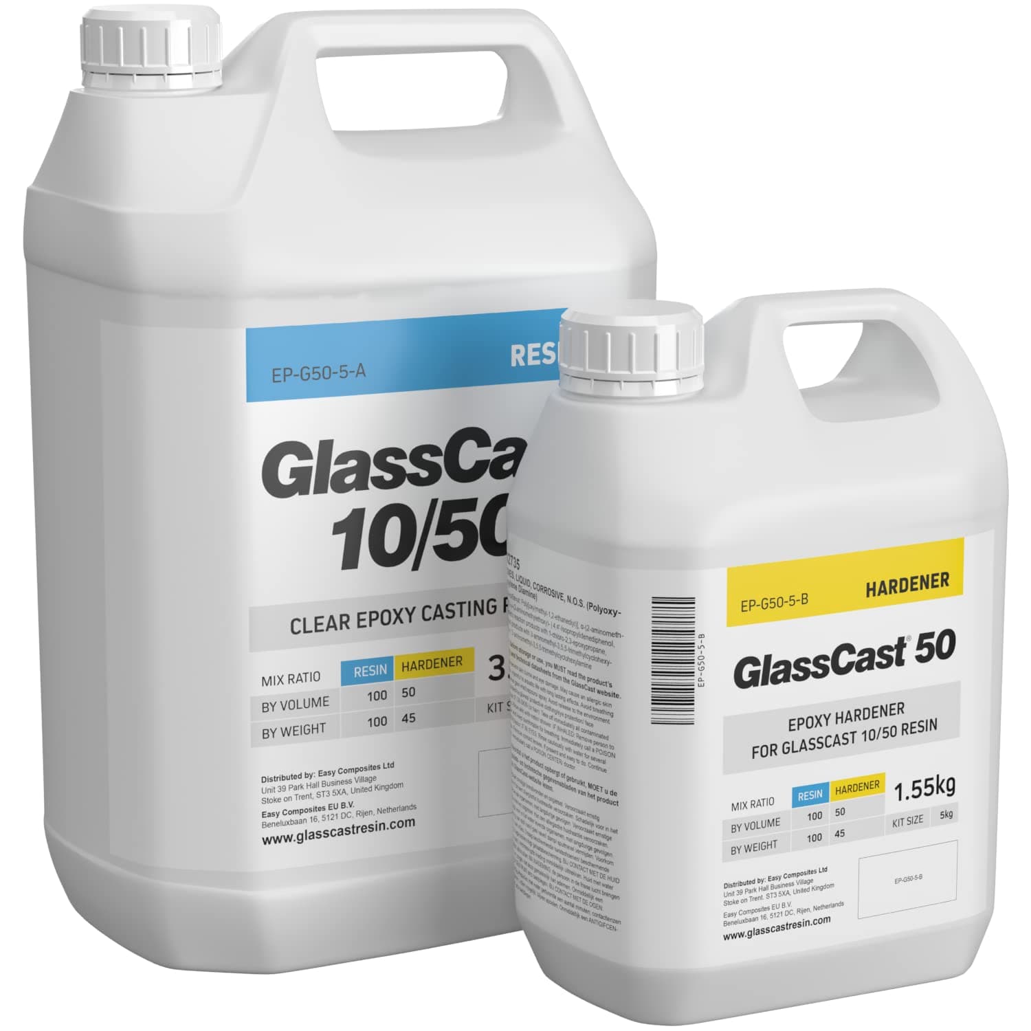 GlassCast 50 Clear Epoxy Casting Resin (5kg)