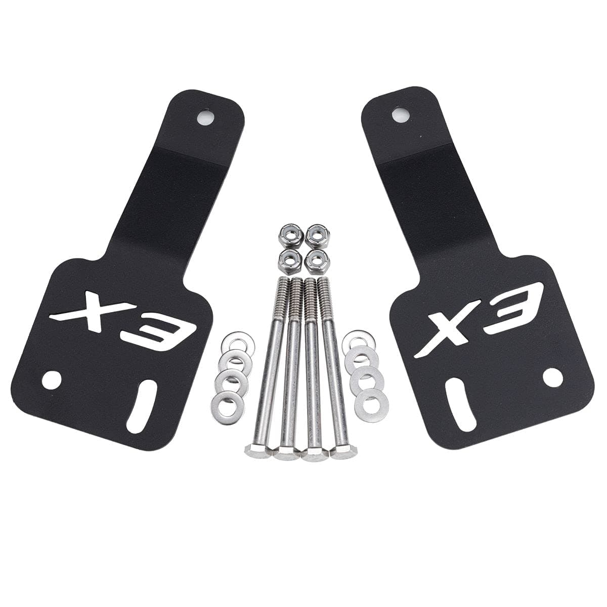 50" Light Bar Brackets Mount Kit Fit for 50 inch Curved/Straight LED Light bar Compatible with Can-am Maverick X3 2017-2021