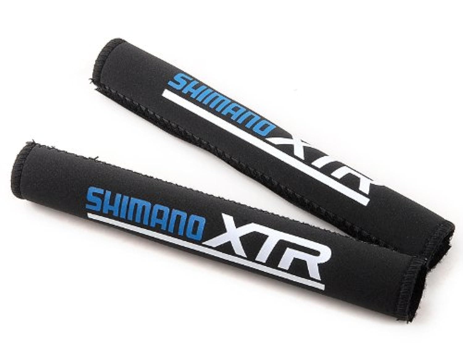 Yizhet 2x Bicycle Chainstay Protector Frame Protection Chainstay Protector Pad Cover Guard - Neoprene Black