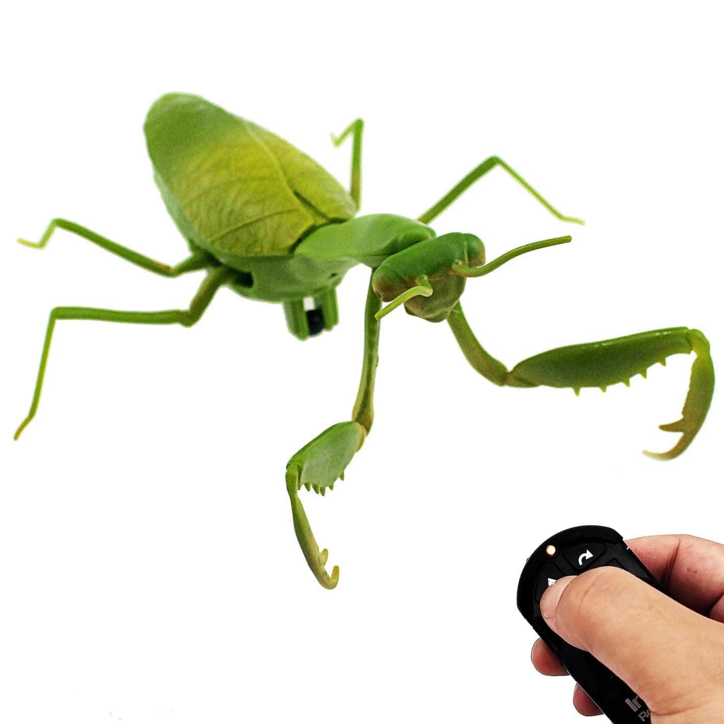 Tipmant RC Praying Mantis Toy IR Remote Control Animal Realistic Insect Car Vehicle Electric for Kids Birthday Gifts