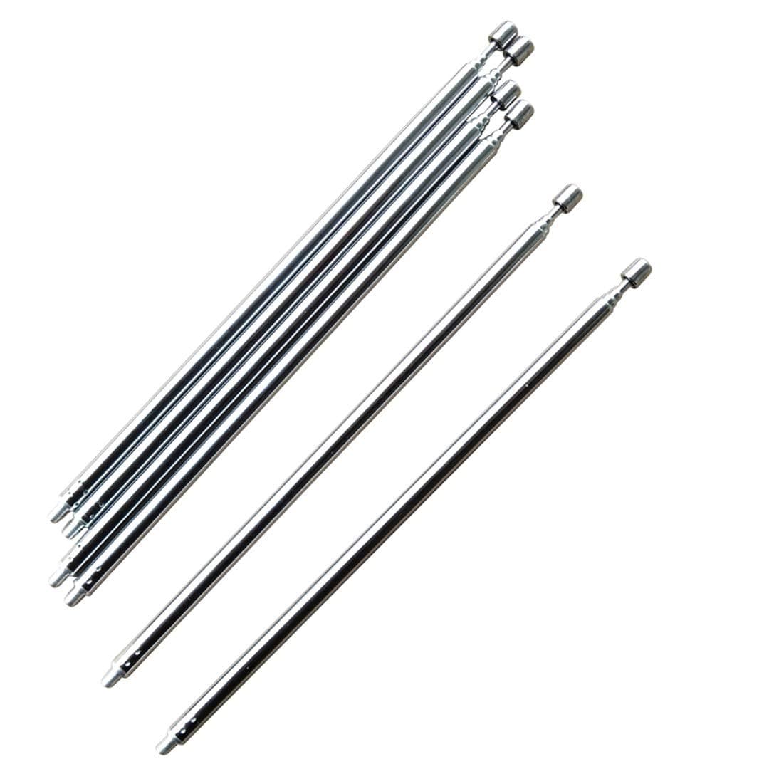 weelye 6 Pcs Universal Telescopic Metal Long Antenna, for Remote Control Accessory Children's Electric Ride on Toys RC Car Replacement Parts