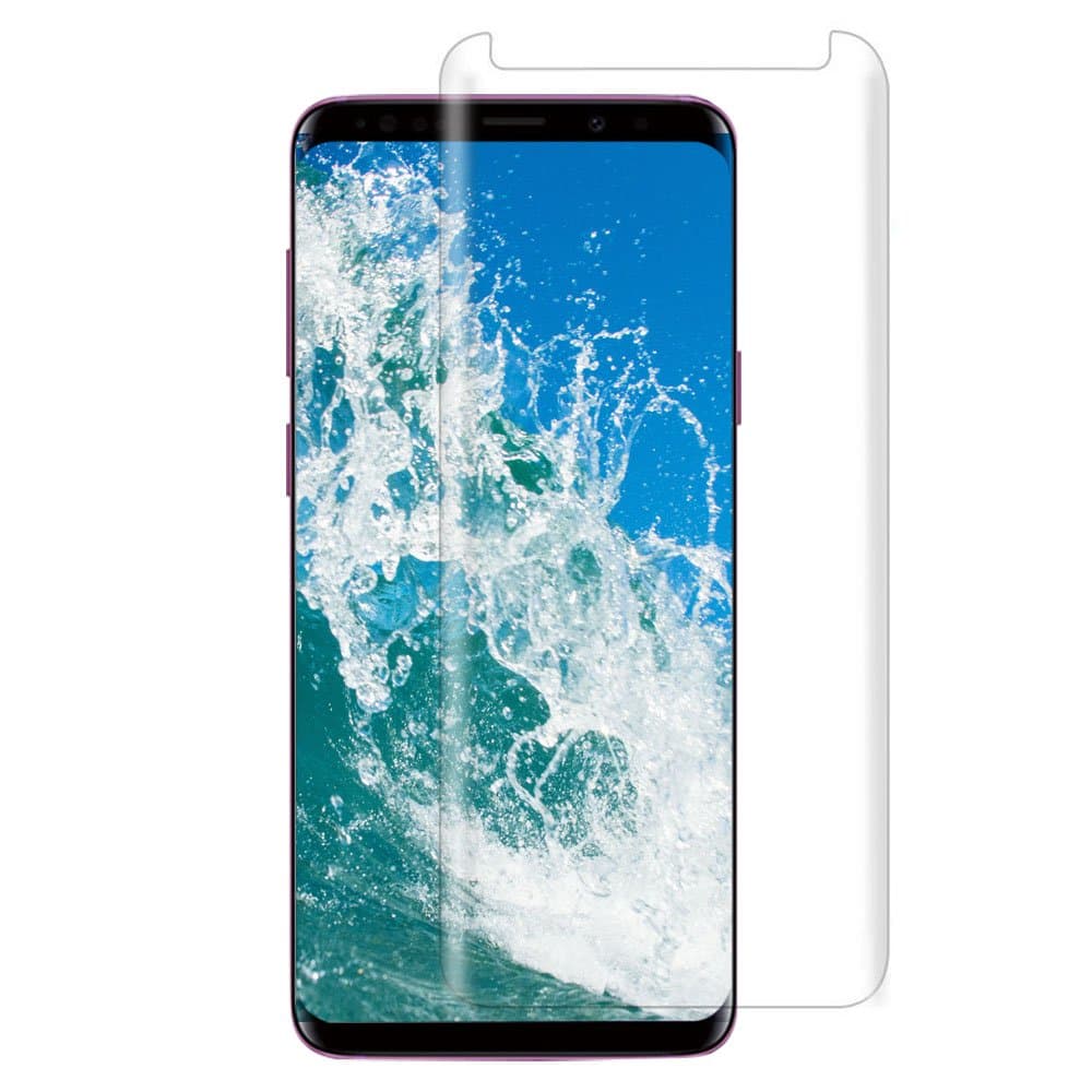 S7 Edge Case, Galaxy S7 Edge Case, Hua Er RUN Quilted Plain Color Window View Function PU Leather Flip Folio Book Style Card Slots Kickstand Wallet Phone Case for Samsung Galaxy S7 Edge Black