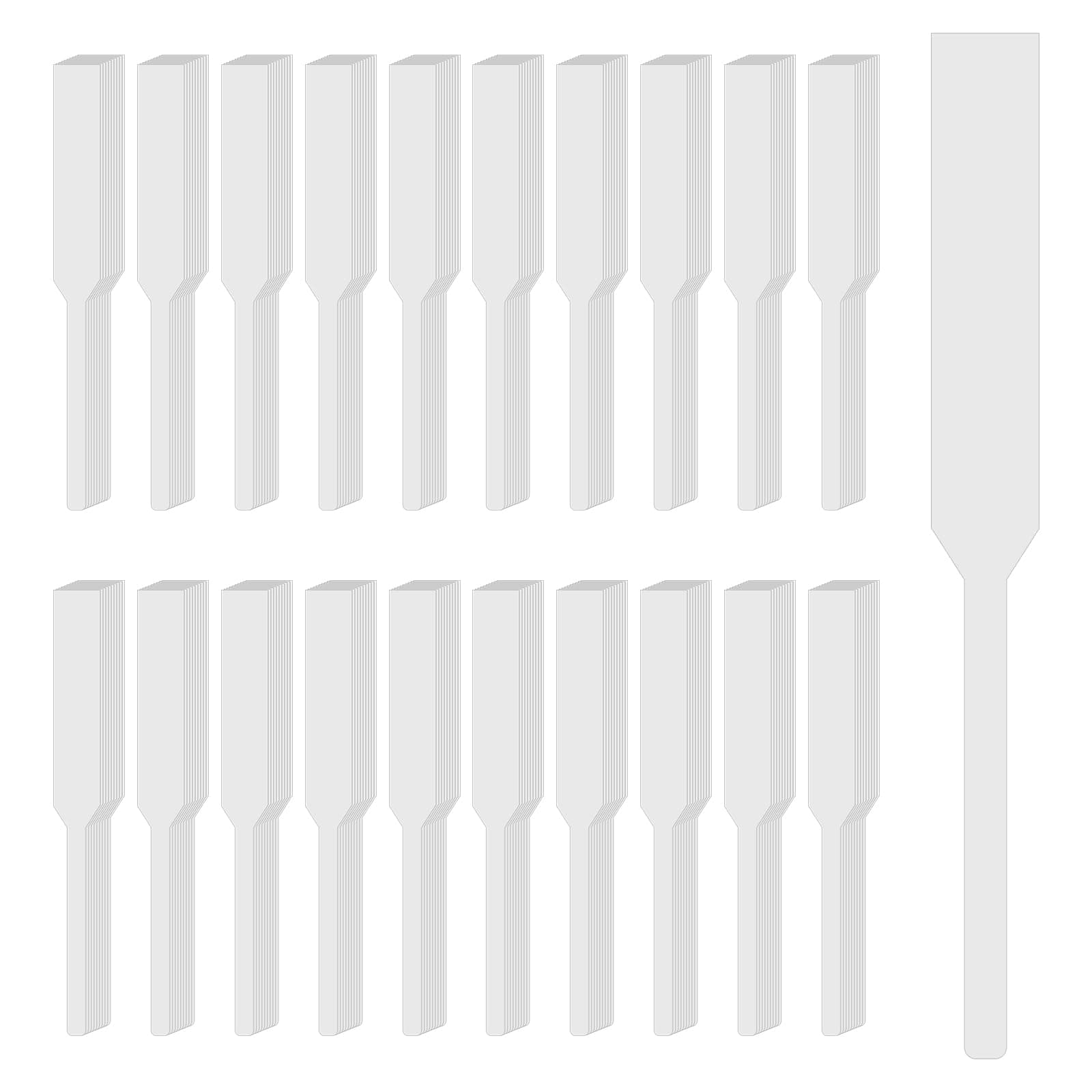 200 PCS Perfume Test Strips Paper Disposable White Perfume Paper Strips, Perfume Tester Strips Essential Oils Test Card Blotter Paper for Perfume Fragrances Scents Testing