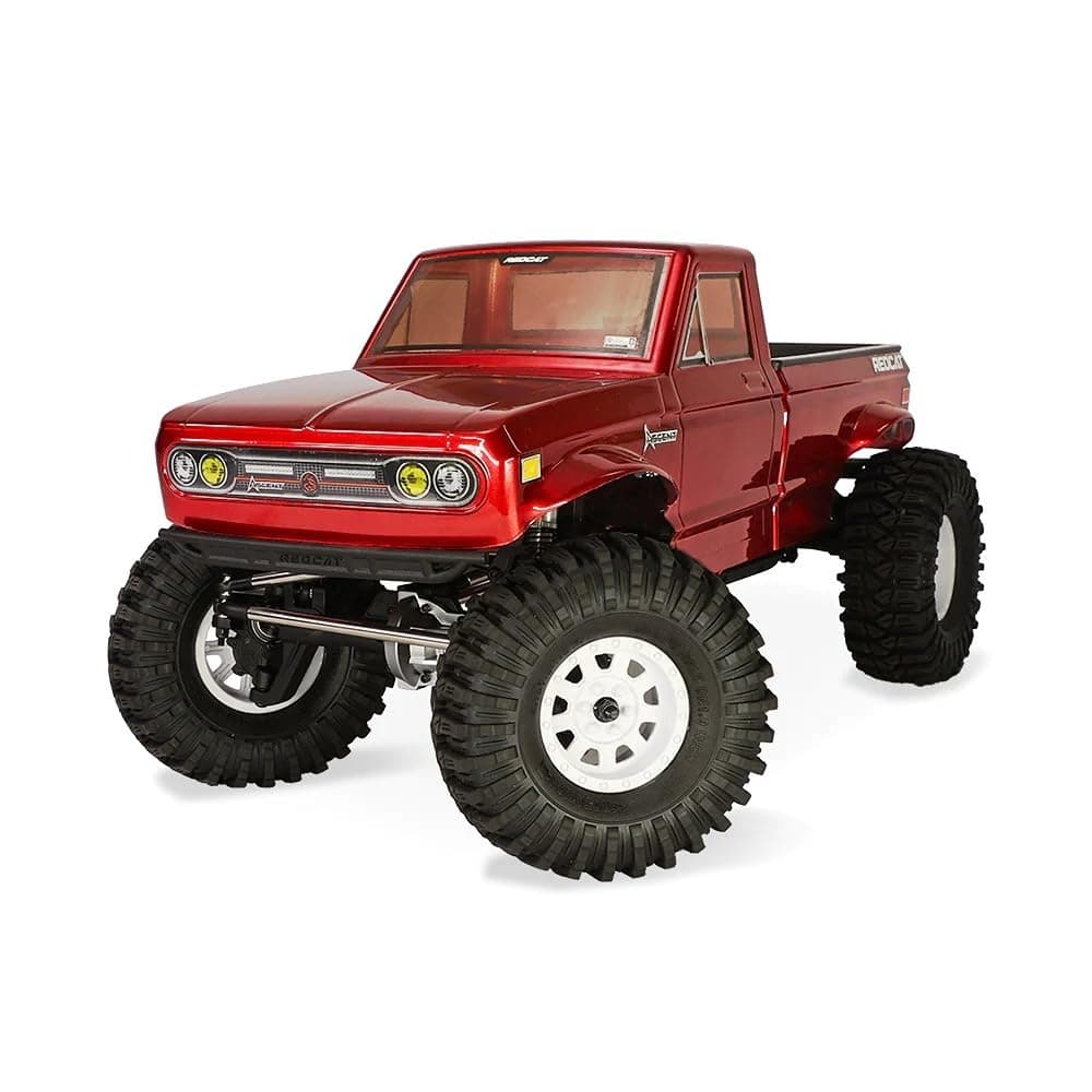Ascent 1/10 Scale Low Center of Gravity (LCG) Performance Rock Crawler - Red
