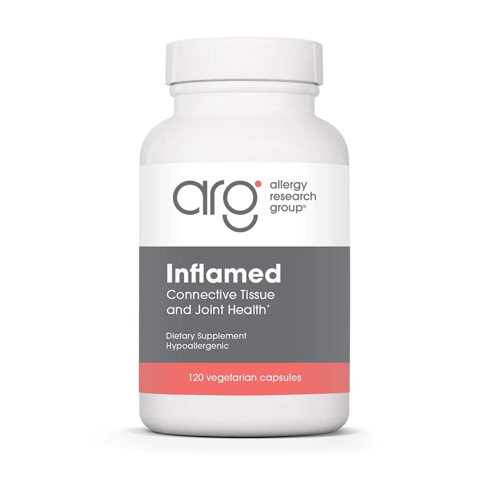 Allergy Research Group - InflaMed - Joint Support, Athletes - Curcumin, Ginger, MSM - 120 Vegetarian Capsules