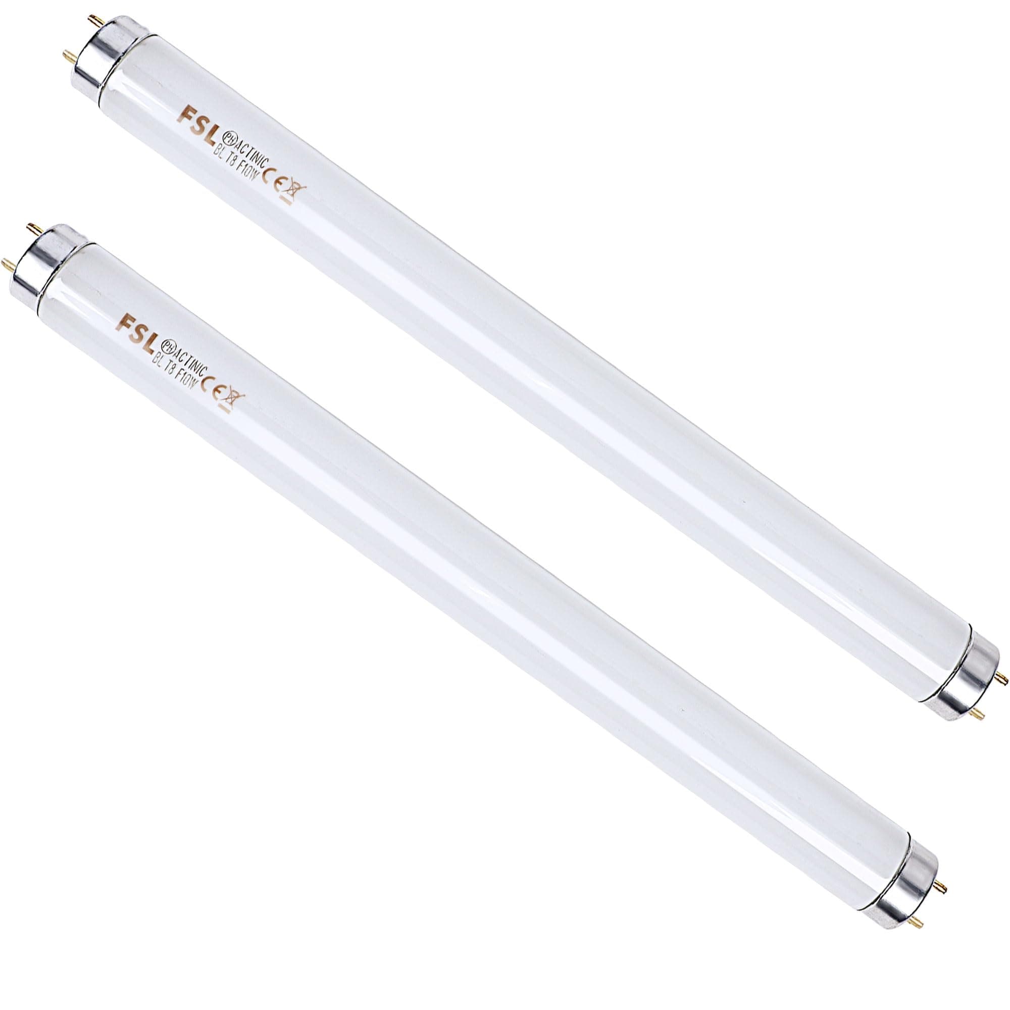 2 Packs Replacement Bulbs for Bug Zappers, 13 Inch 10W Each T8 Light Tubes for 20W Electric Mosquito Killer, Fluorescent Lamp to Attract Gnats, Moths and Other Small Flying Insects