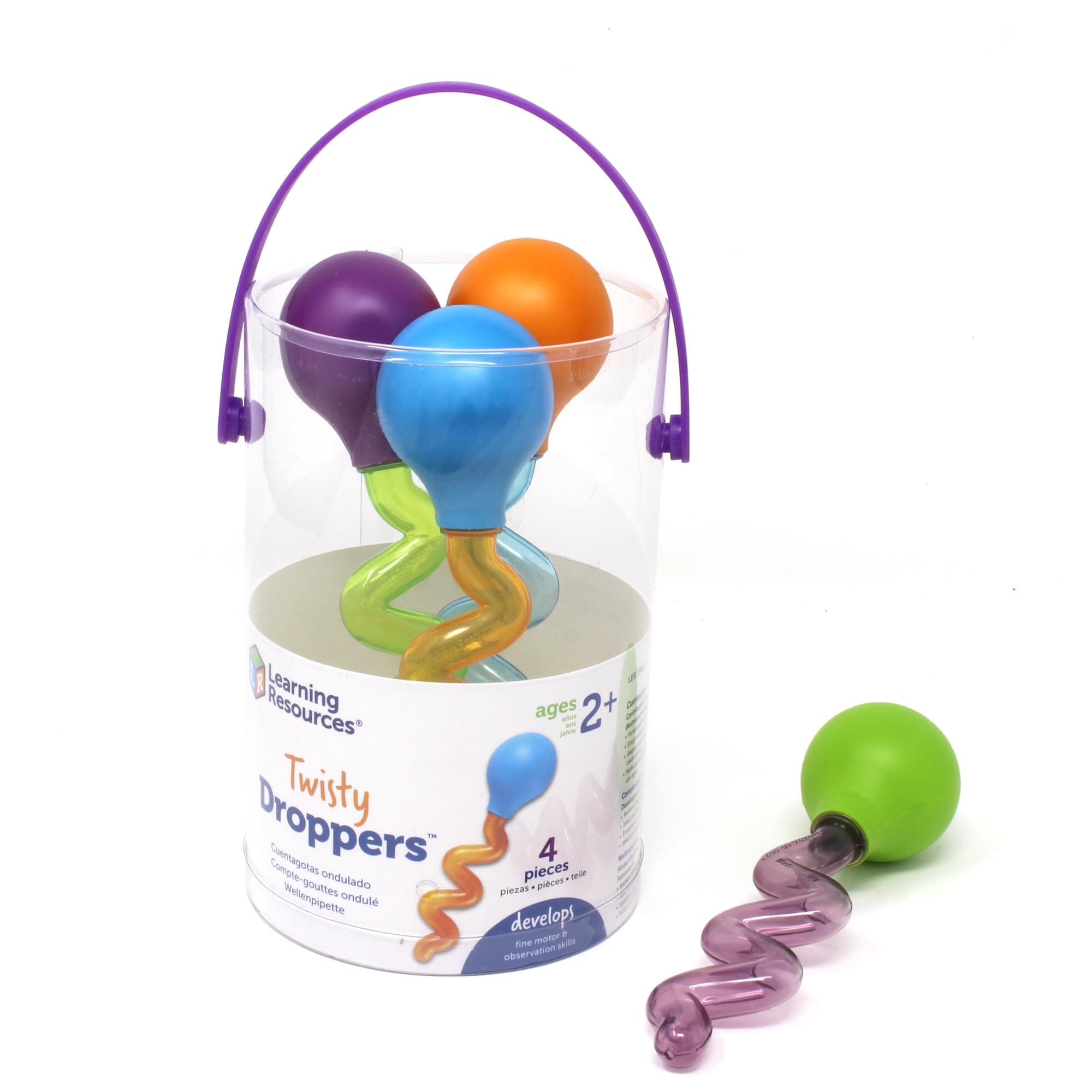– Learning Resources Twisty Droppers, Multi