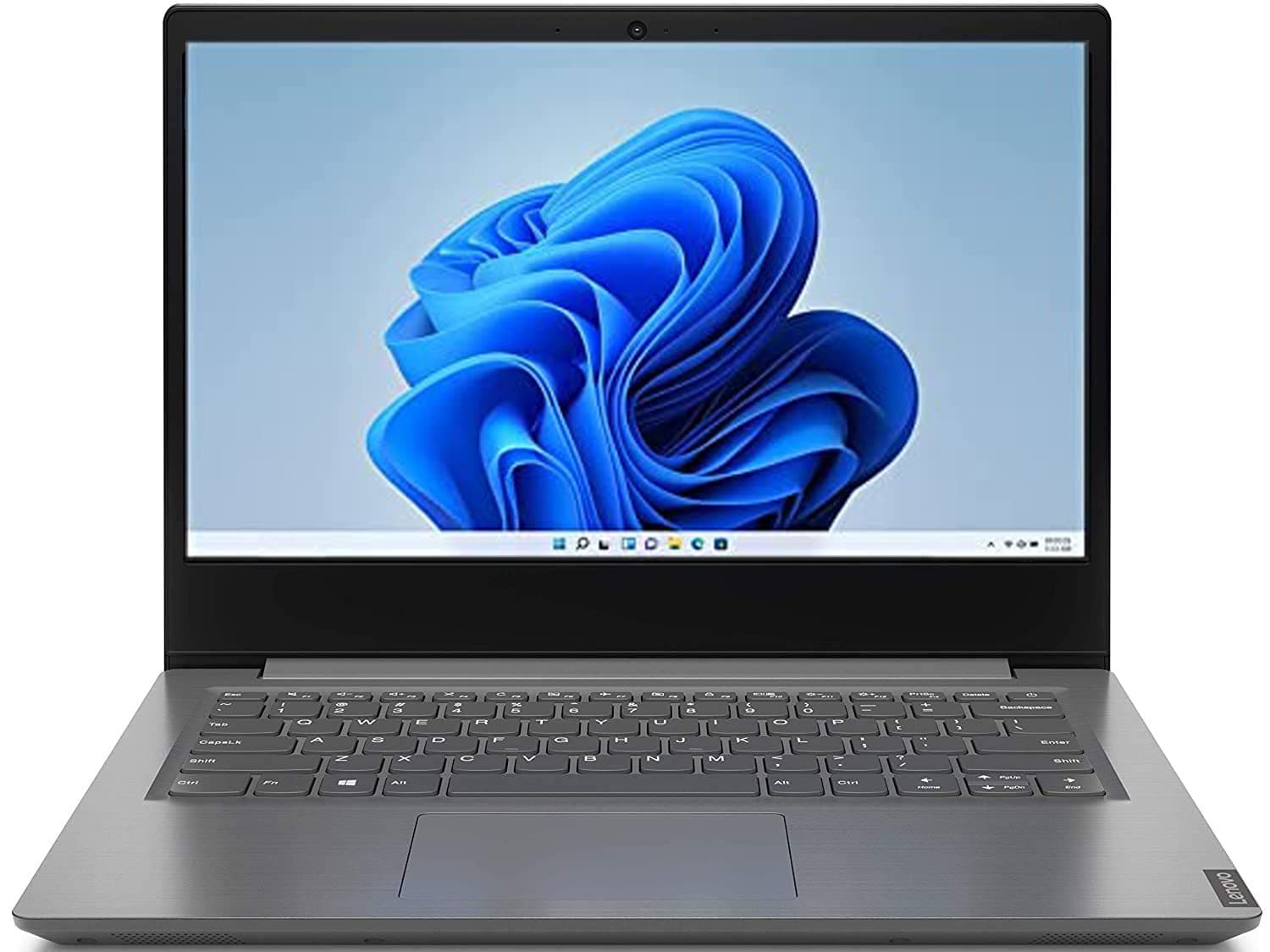 LenovoV14-IGL Intel Celeron N4020 4M Cache, up to 4.2GHz,4 GB Ram, 512GB SSD, Windows 11/MS-Office with Lifetime Validity,14" Full HD(1920x1080) Display,1.5kg, 1 Year Onsite Warranty, 82C6006CSP