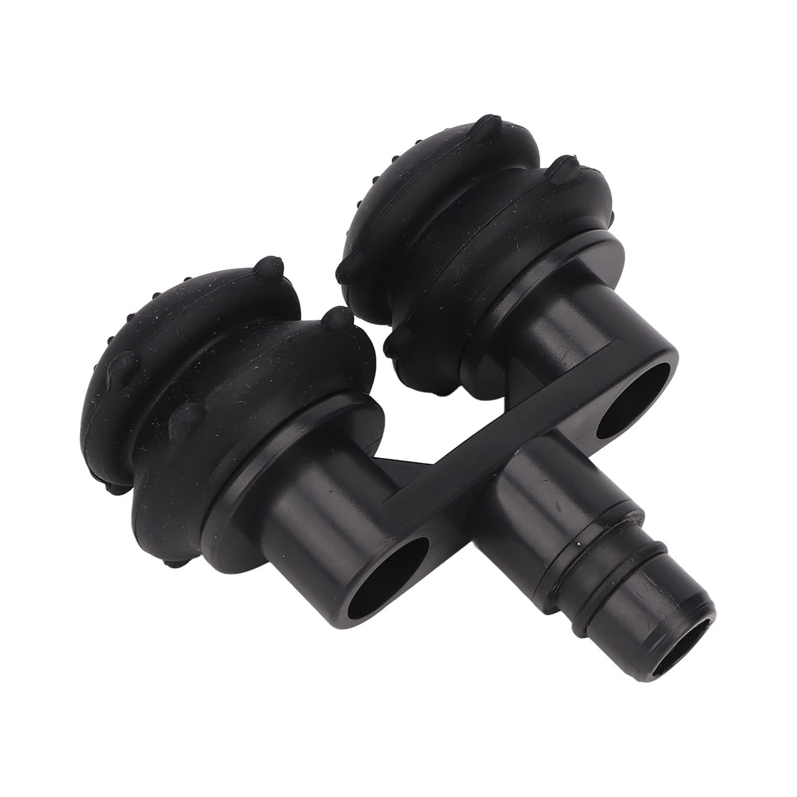 YUYTE Massage Gun Heads,Massager Replacement Head, 0.7in Outer Diameter Silicone Odourless Muscle Relaxation Massage Attachment Head Black