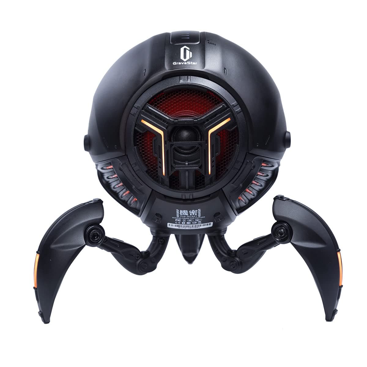 Mars Pro Bluetooth Speakers, Bass Boost, 15H Playtime, Stereo Sound Music Box, Wireless Portable Party Speaker (Matte Black)