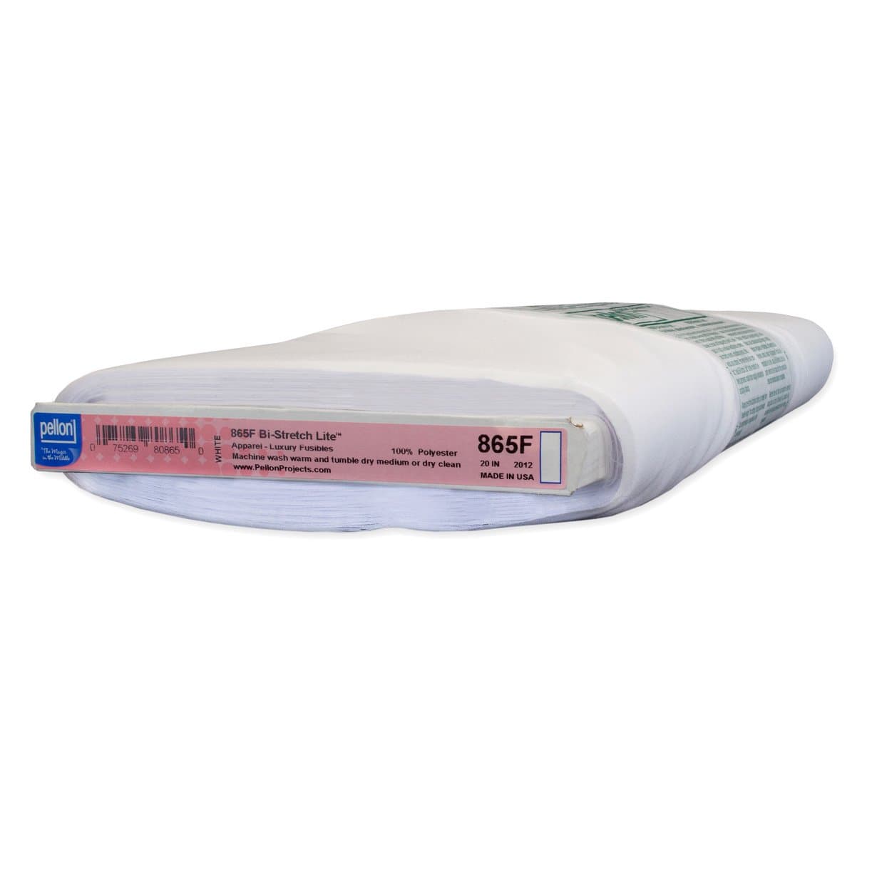 Pellon 865F Bi-Stretch Lite Fusible Interfacing (20'') White, Fabric by the Yard