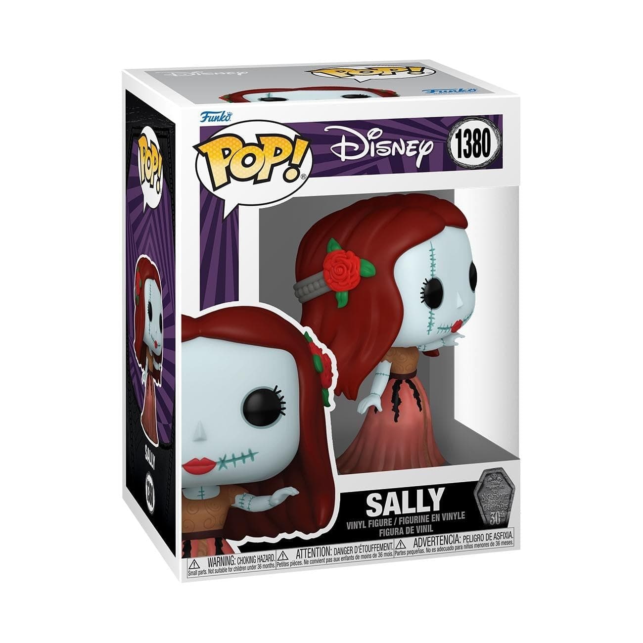 POP! Disney: the Night Before Christmas 30th - Formal Sally - the Nightmare Before Christmas - Collectable Vinyl Figure - Gift Idea - Official Merchandise - Toys for Kids & Adults - Movies Fans