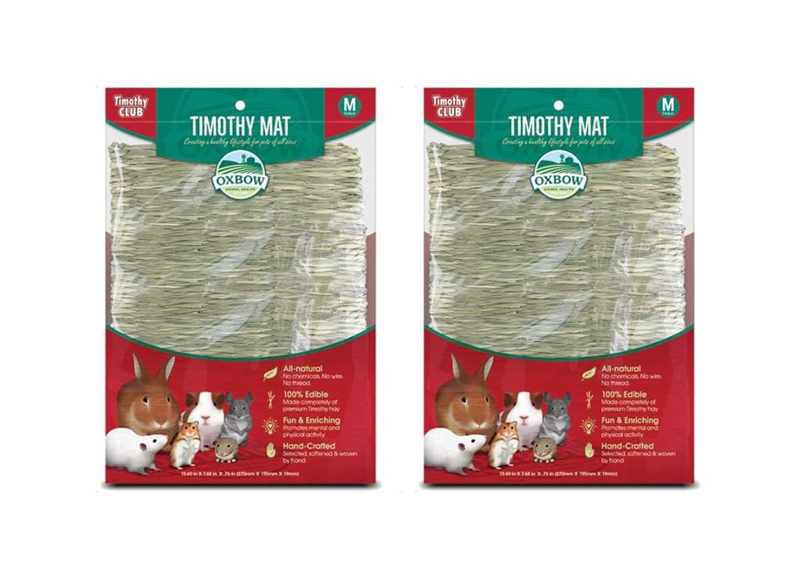 Oxbow Timothy Mat Size:Medium Packs:Pack of 2