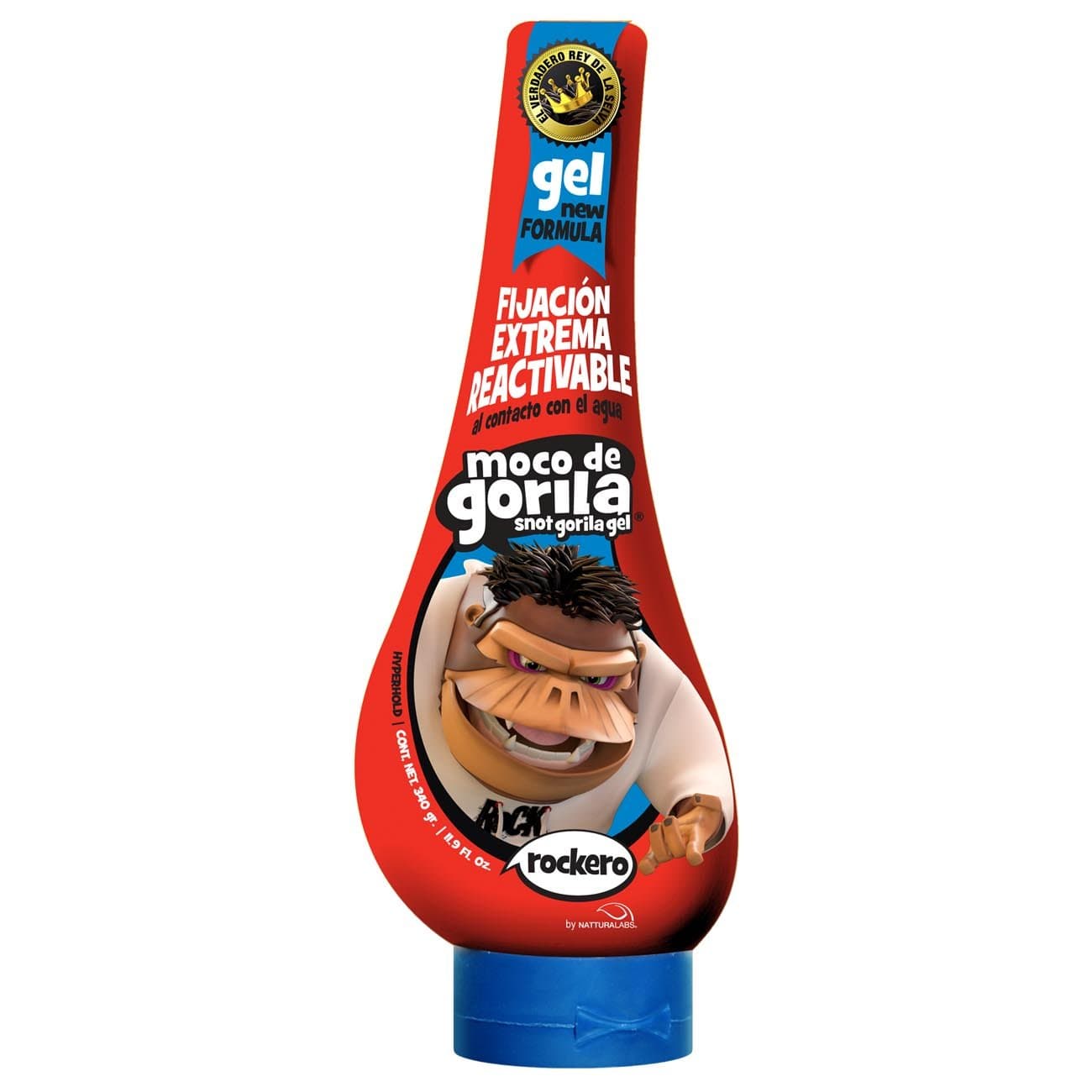 Moco De Gorila Gel Mega Hold - 11.99oz - Red Rockero - 355ml