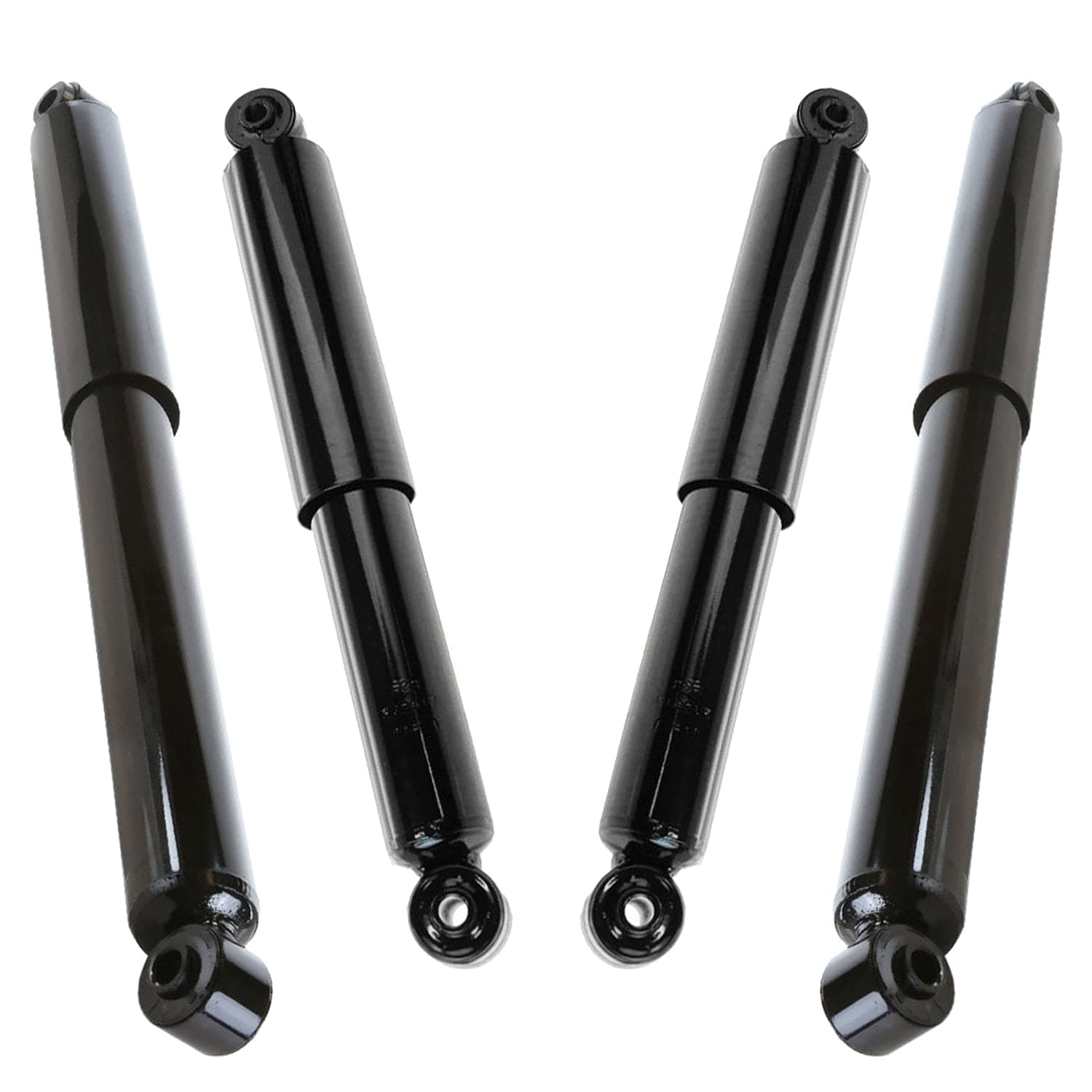 Detroit Axle - SRW 4WD Front & Rear Shock Absorbers Replacement for 1999-2004 Ford F-250 F-350 Super Duty - 4pc Set