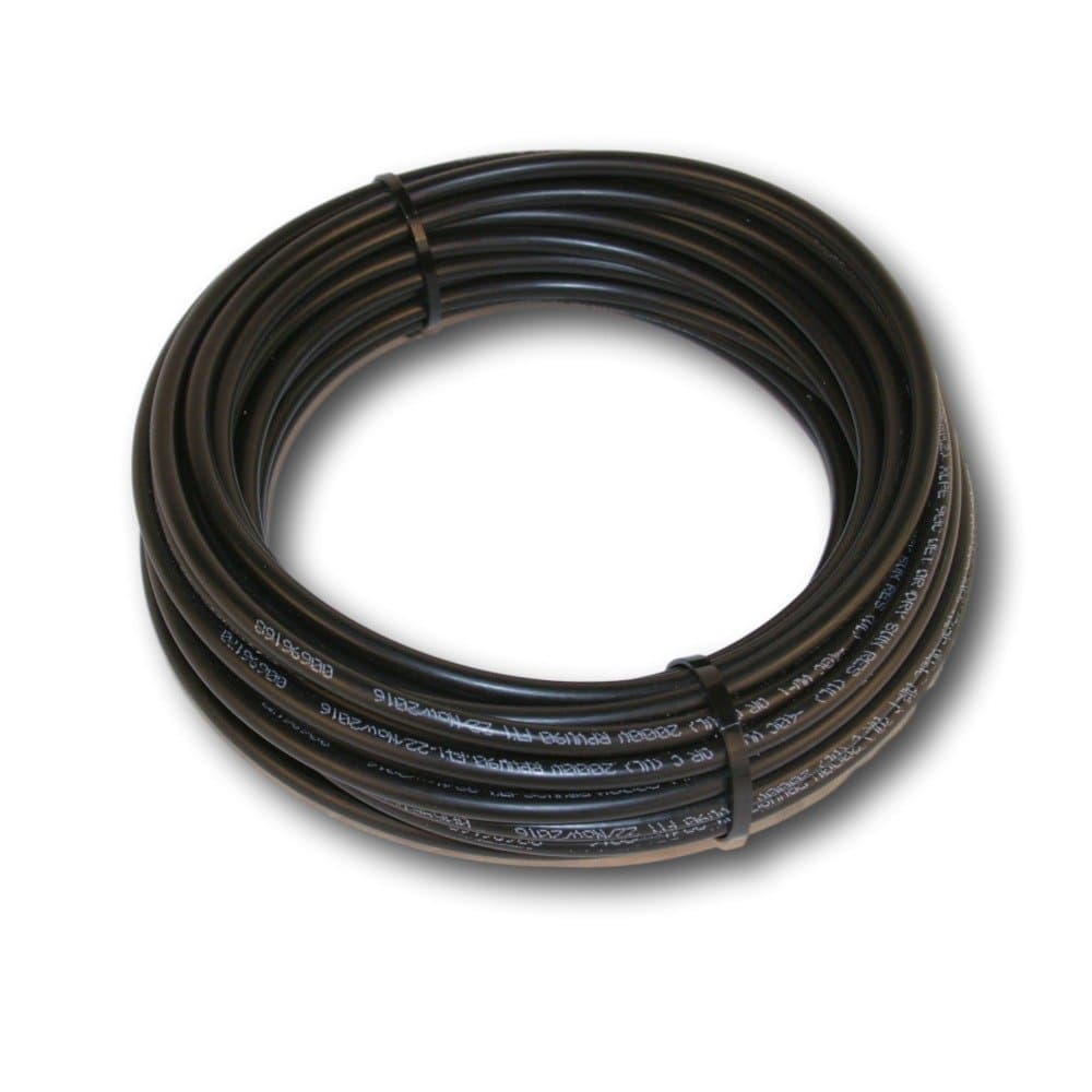 solar cable 100' Black bulk #10 Copper PV wire with XLPE insulation