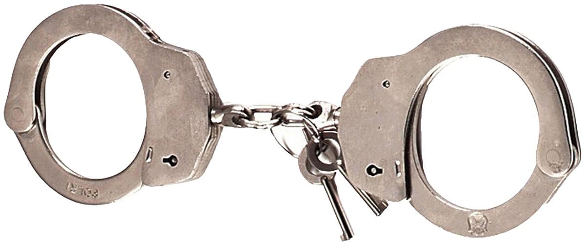 Rothco Double Lock Handcuff/Steel-Nickel Plated