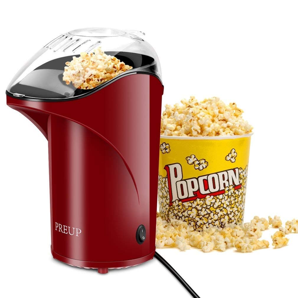 Air Popcorn Maker 1000W Fat-Free Hot Popcorn Machine