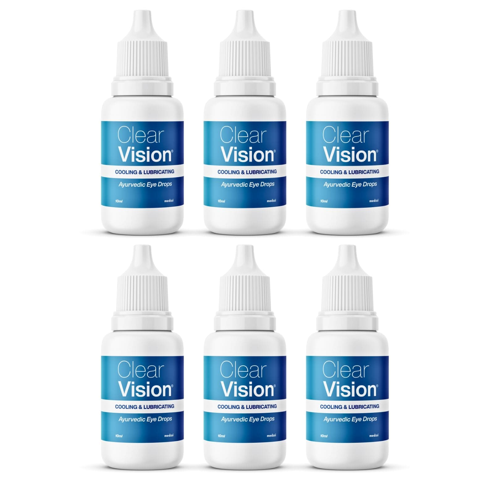 - Clear Vision Eye Drop | Ayurvedic Formula | Daily Use Eye drops with Aloe Vera, Rose Water, Honey, Neem & Tulsi | 10ml