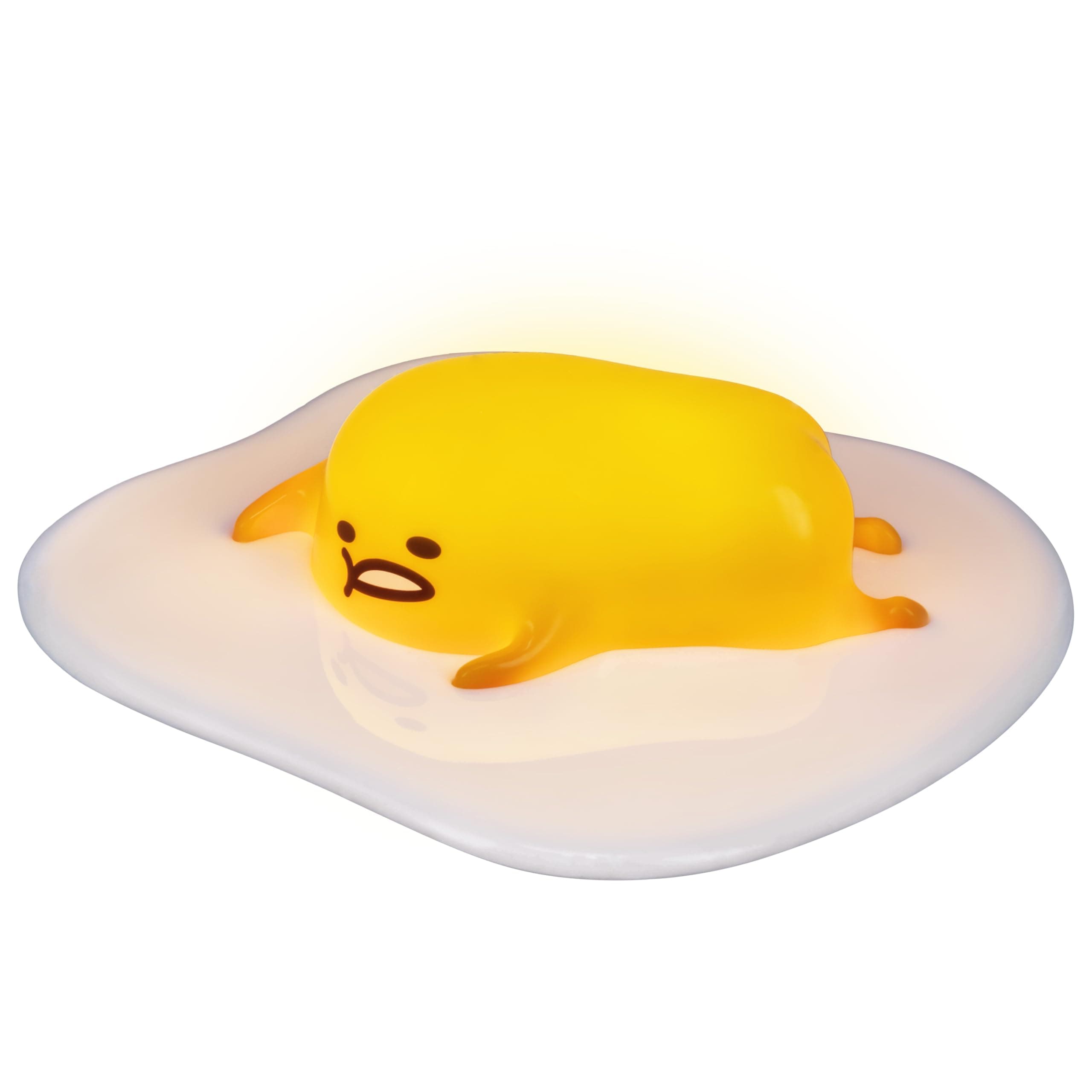 – Paladone Gudetama Icon Light Officially Licensed Sanrio Flexible Rubber Egg 3D Lamp, Lazy Egg Night Light for Boys and Girls, Anime Cartoon Room Decor