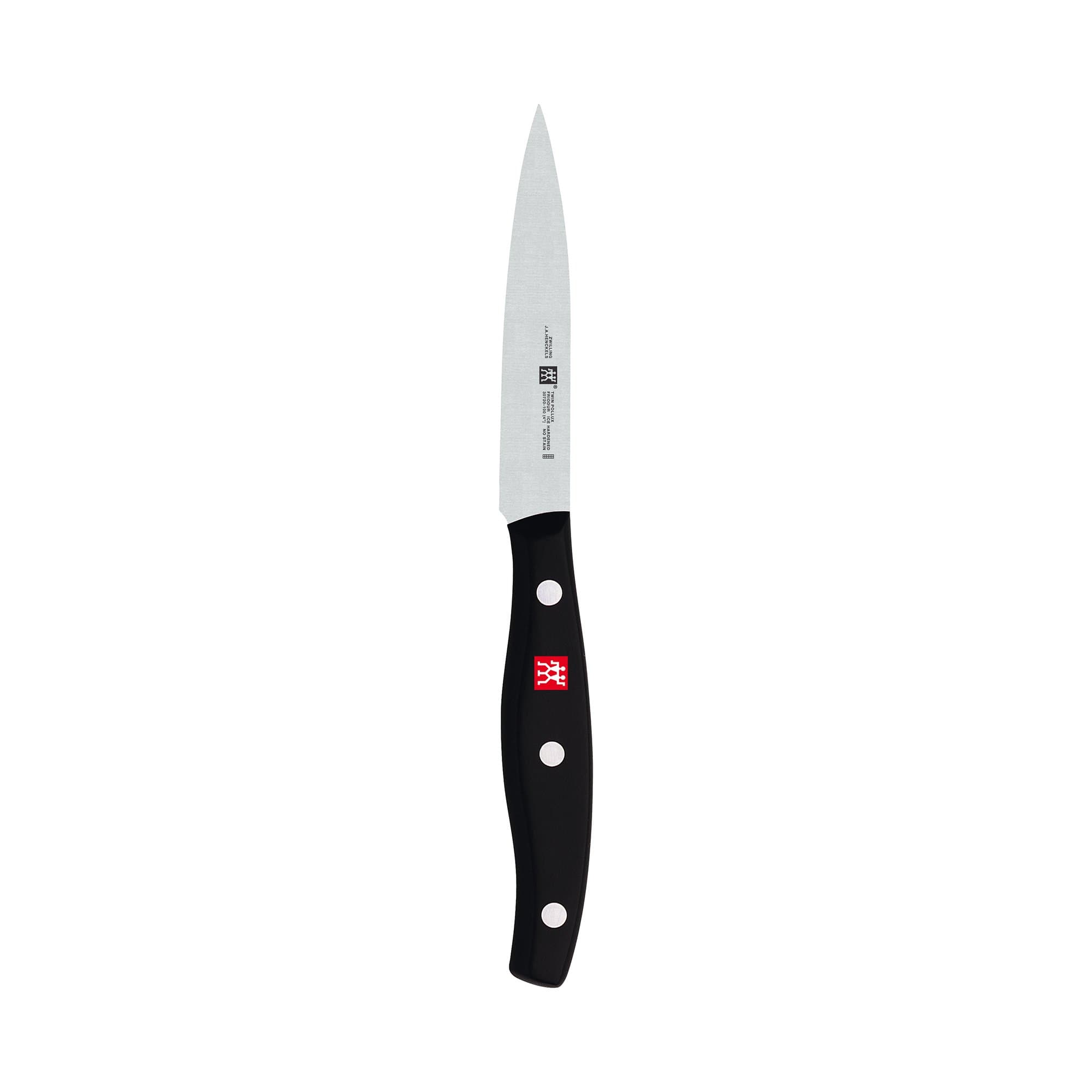 ZWILLING Twin Signature 4-inch Razor-Sharp German Paring Knife, Made in Company-Owned German Factory with Special Formula Steel perfected for almost 300 Years, Dishwasher Safe