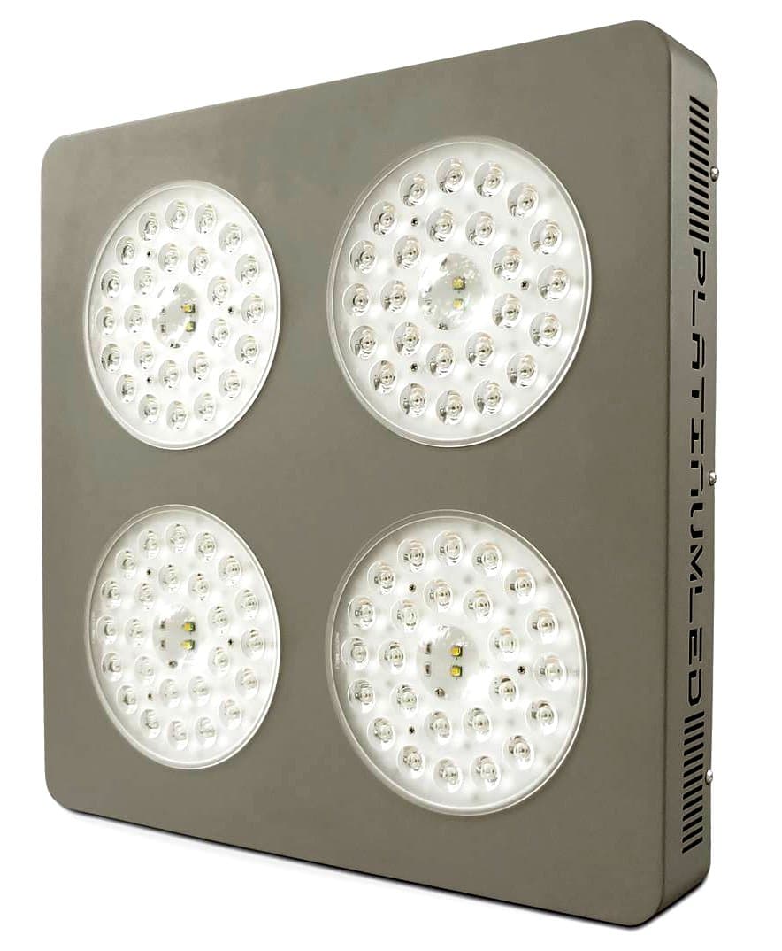 Advanced Platinum Series P4-XML2 380w 12-band LED Grow Light + CREE 10w XM-L2 w/ DUAL VEG/FLOWER FULL SPECTRUM