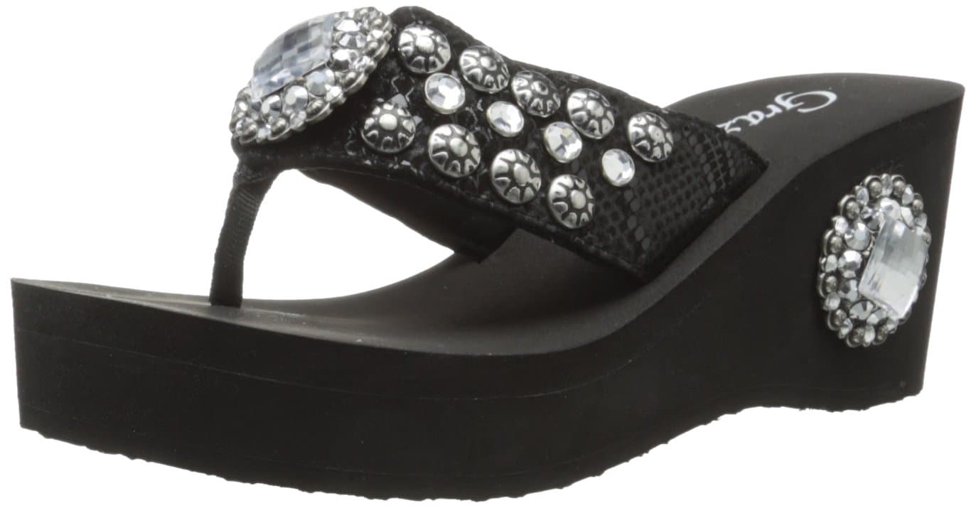 Grazie Women's Paris Wedge Sandal