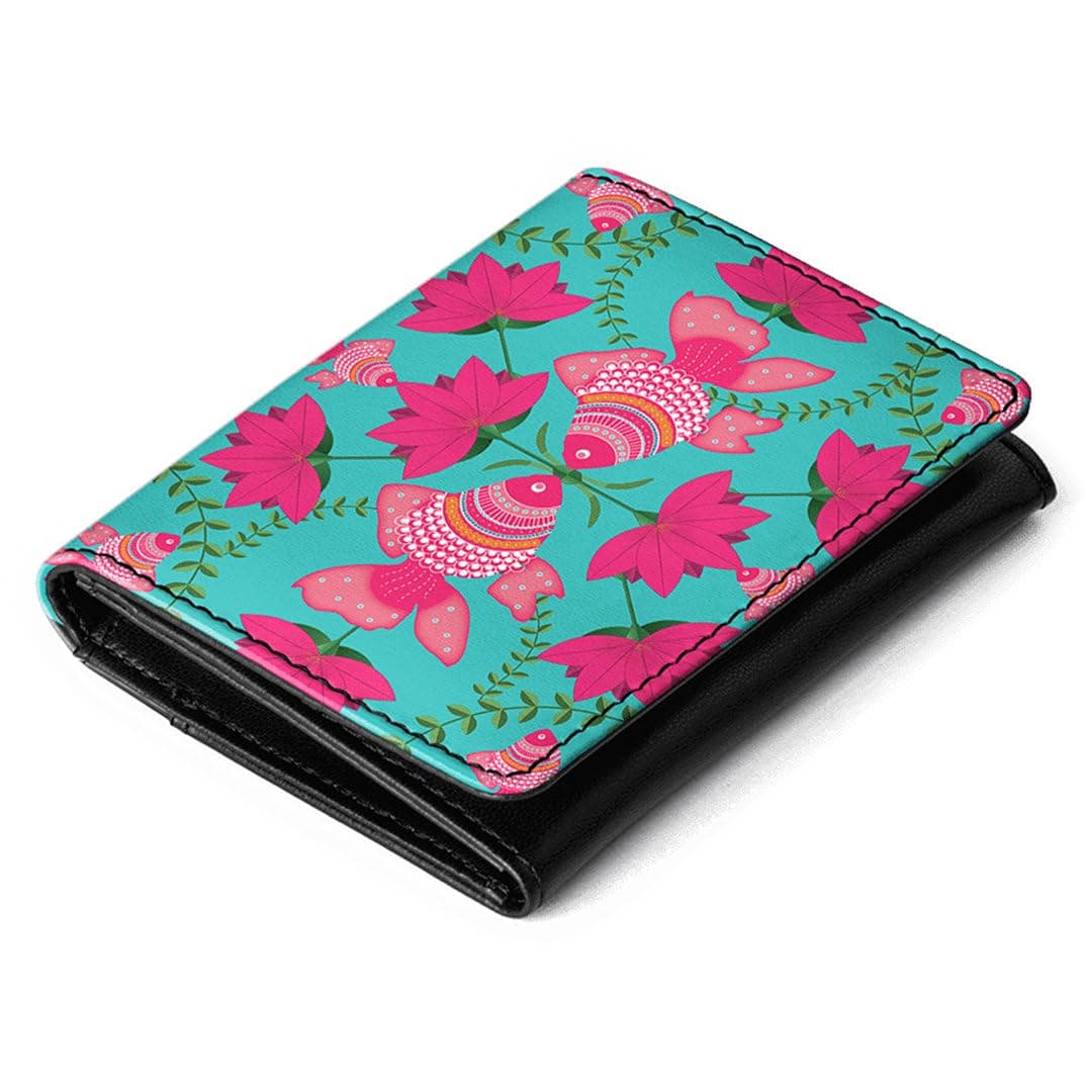 DailyObjectsFlip Top Leather Card Wallet for Women