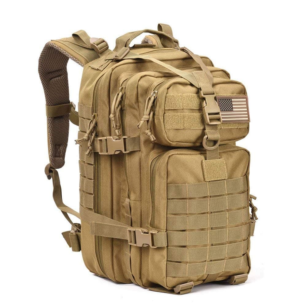 Military Tactical Backpack Assault Pack Army Bag Backpacks Tan