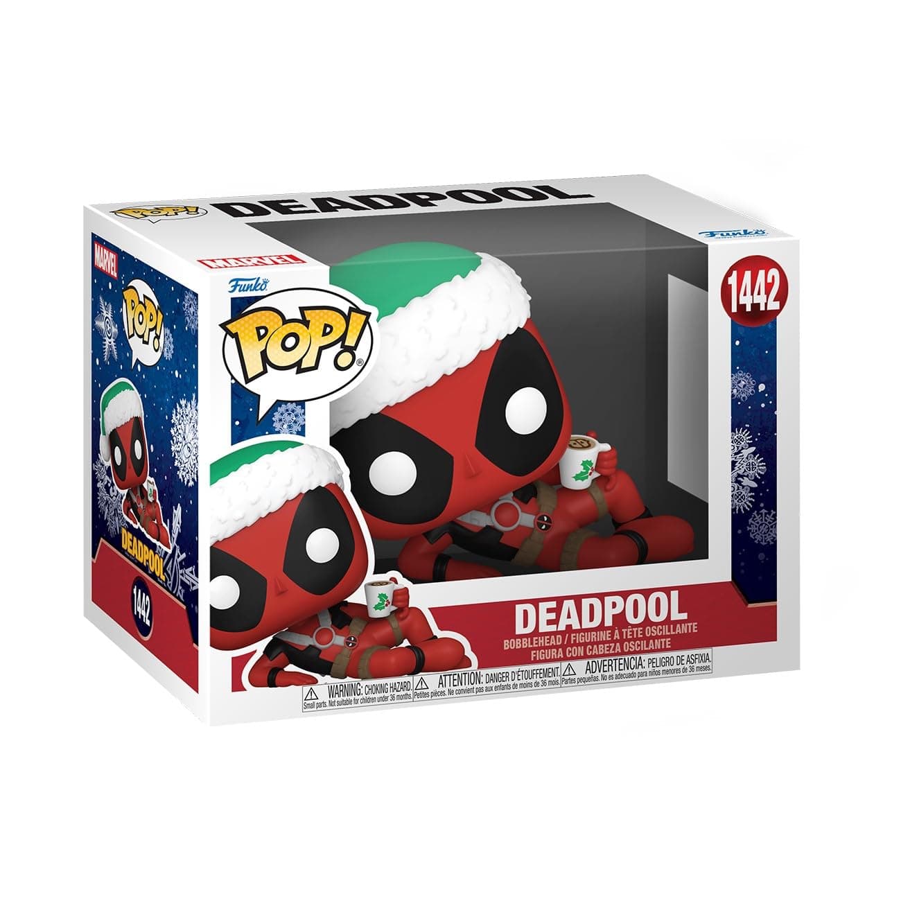 Pop! Marvel: Holiday – Deadpool - Marvel Comics - Collectable Vinyl Figure - Gift Idea - Official Merchandise - Toys for Kids & Adults - Comic Books Fans - Model Figure for Collectors