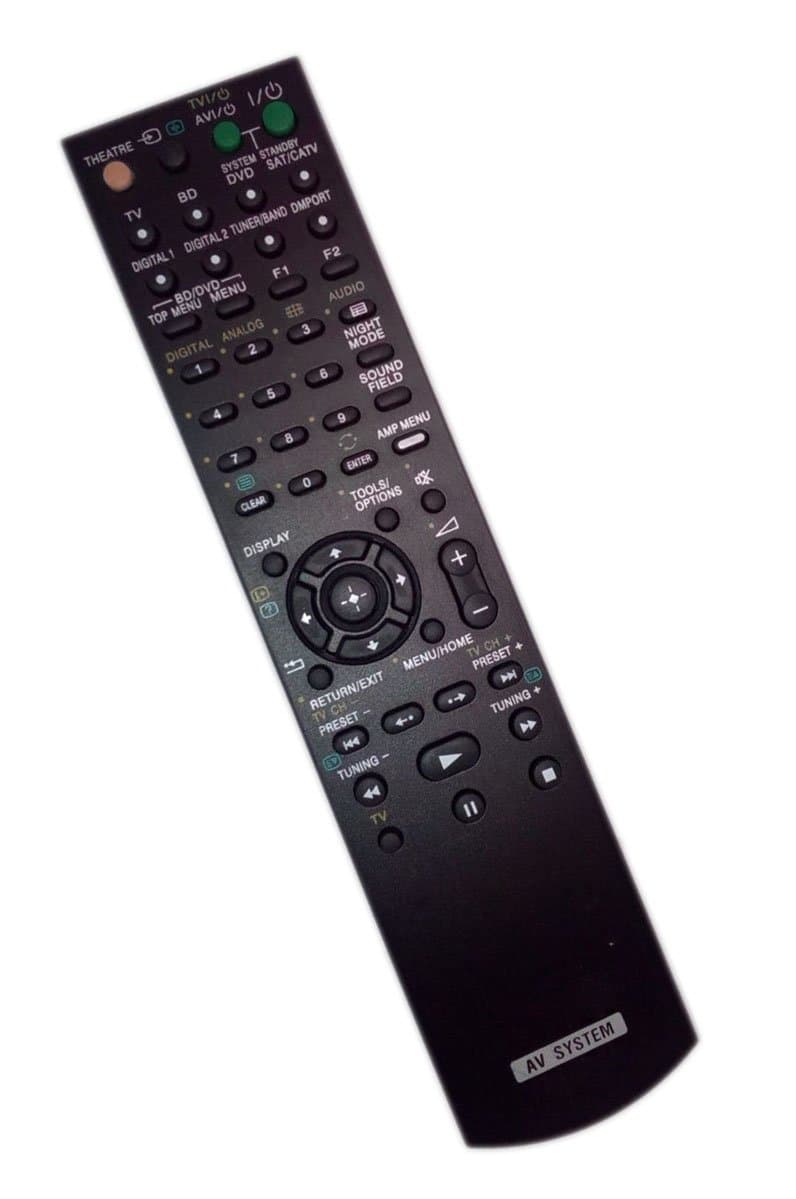 Replaced Remote Control Compatible for Sony HT-IS100 RM-AAU060 STRDH100 HT-FS3 SAWFS3 Home Theater Audio/Video Receiver AV System