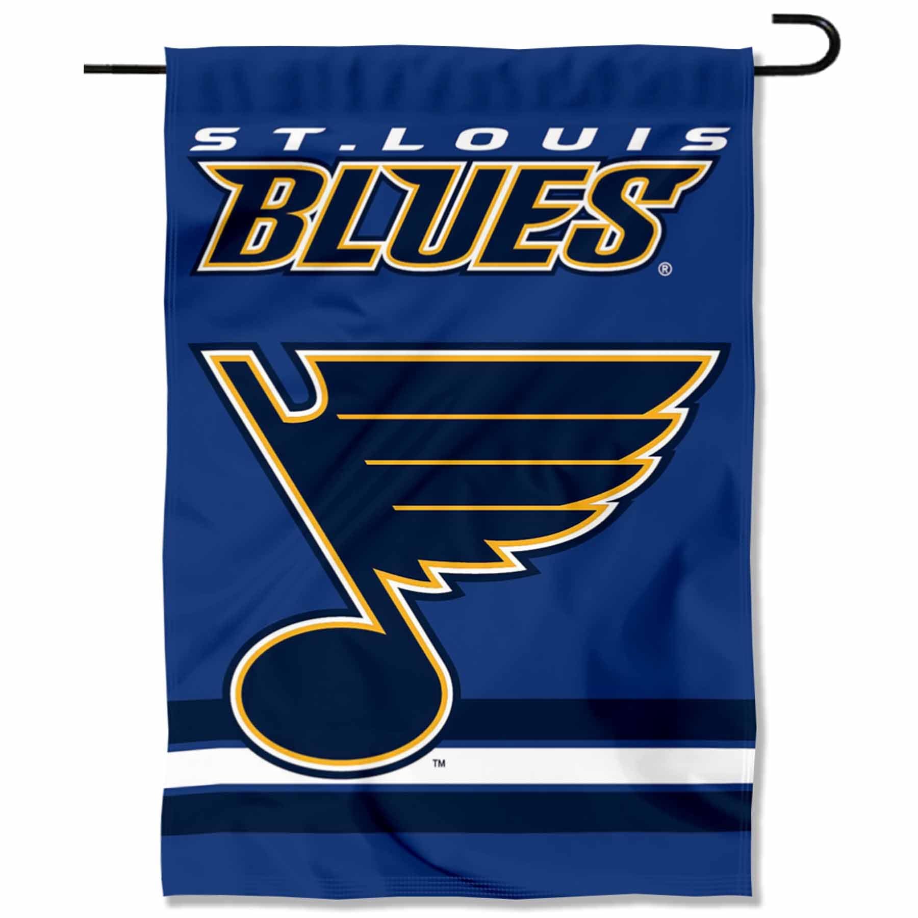 St. Louis Blues Double Sided Garden Flag