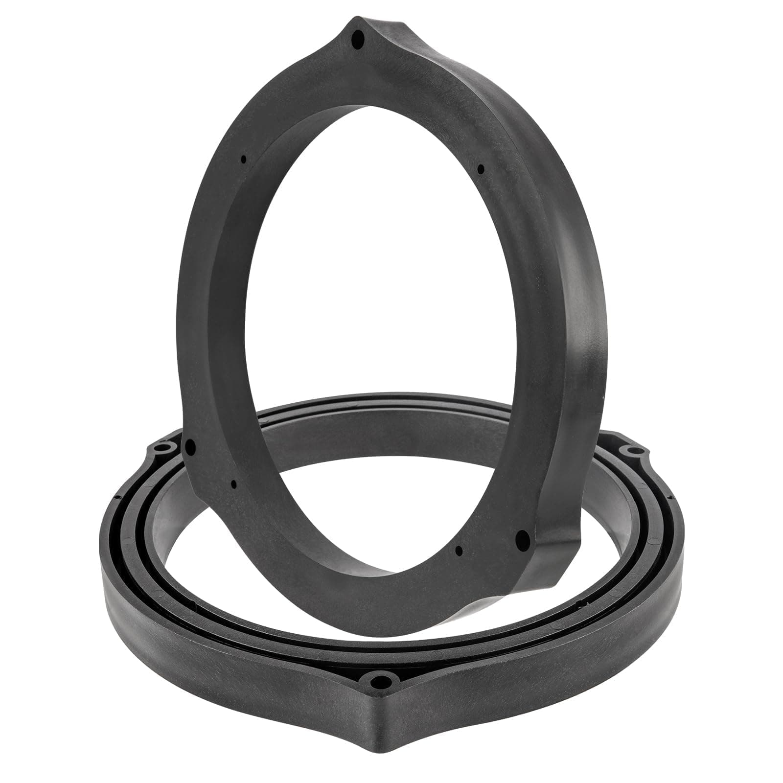 RED WOLF 6.5 Inch Front Rear Door Speaker Adapter Compatible with Ford 2013-2020 Mustang Fusion Fiesta Focus Install 6-1/2" Aftermarket Audio Speaker Spacer Ring Bracket 2 PCS PJFD03-1906