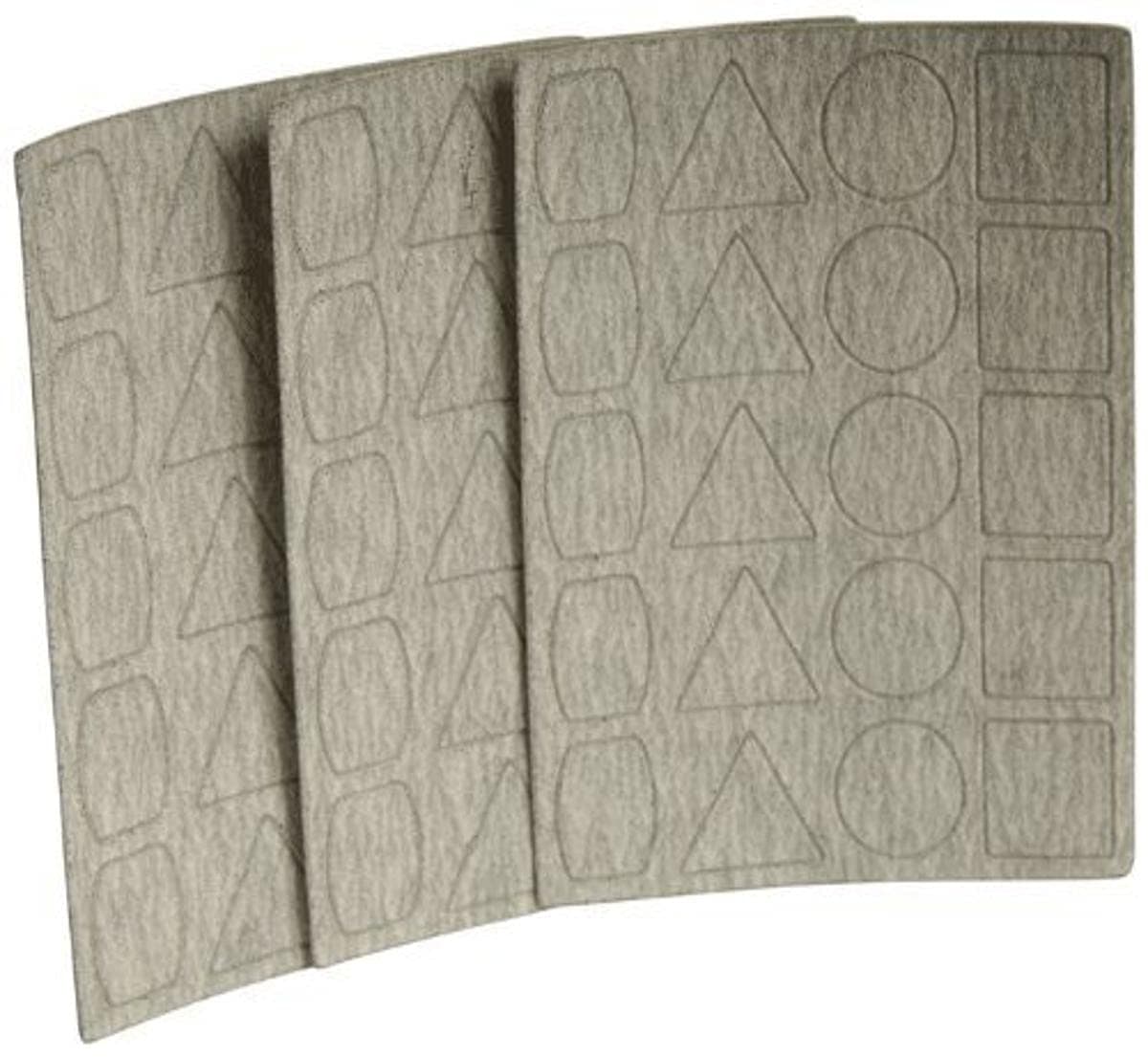 28824 Sandpaper for PS 12, 3 Sheets 240-Grit with 20 Adhesive Pads