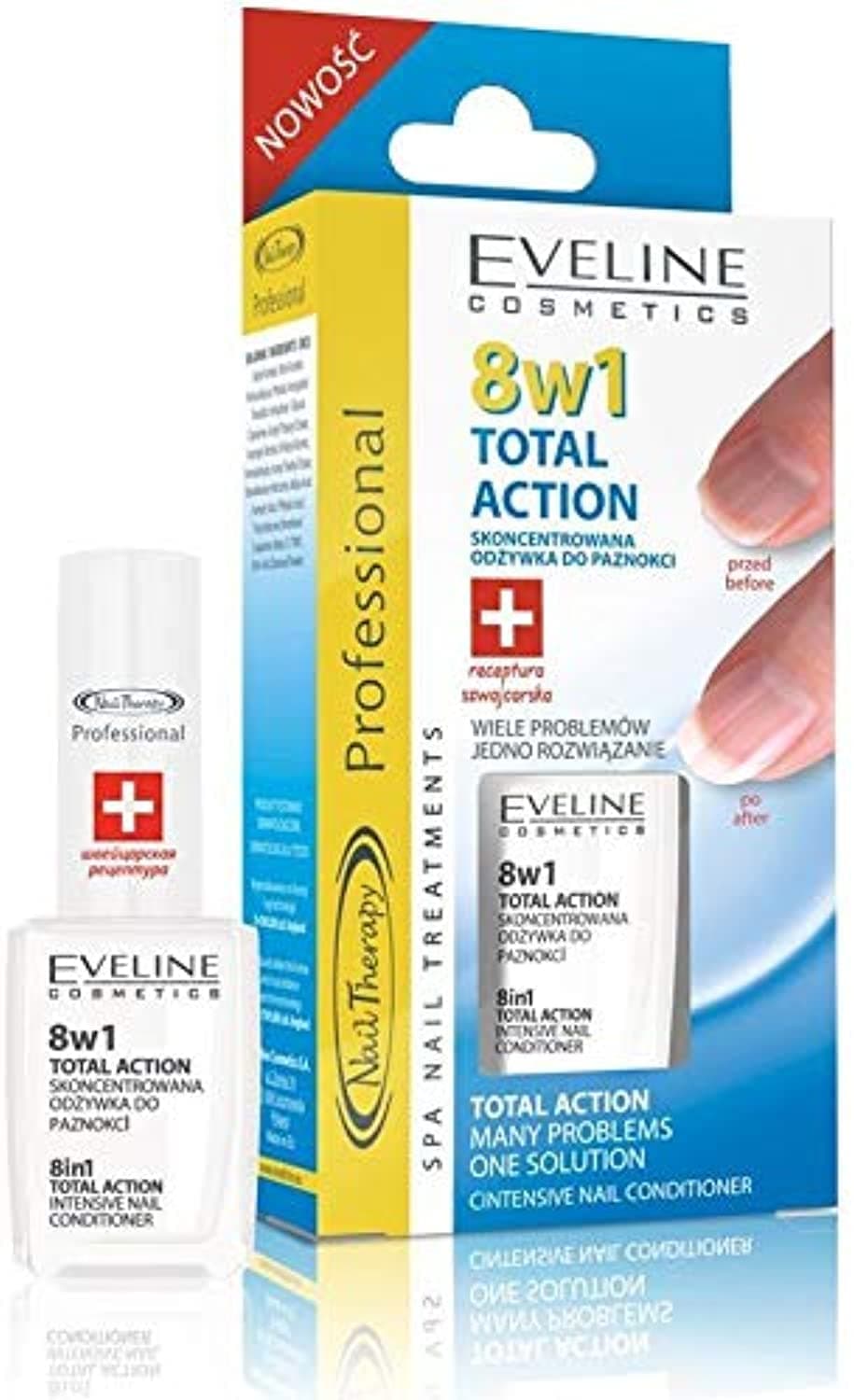 Eveline Nail Therapy 8 in 1 Total Action Intensive Nail Conditioner