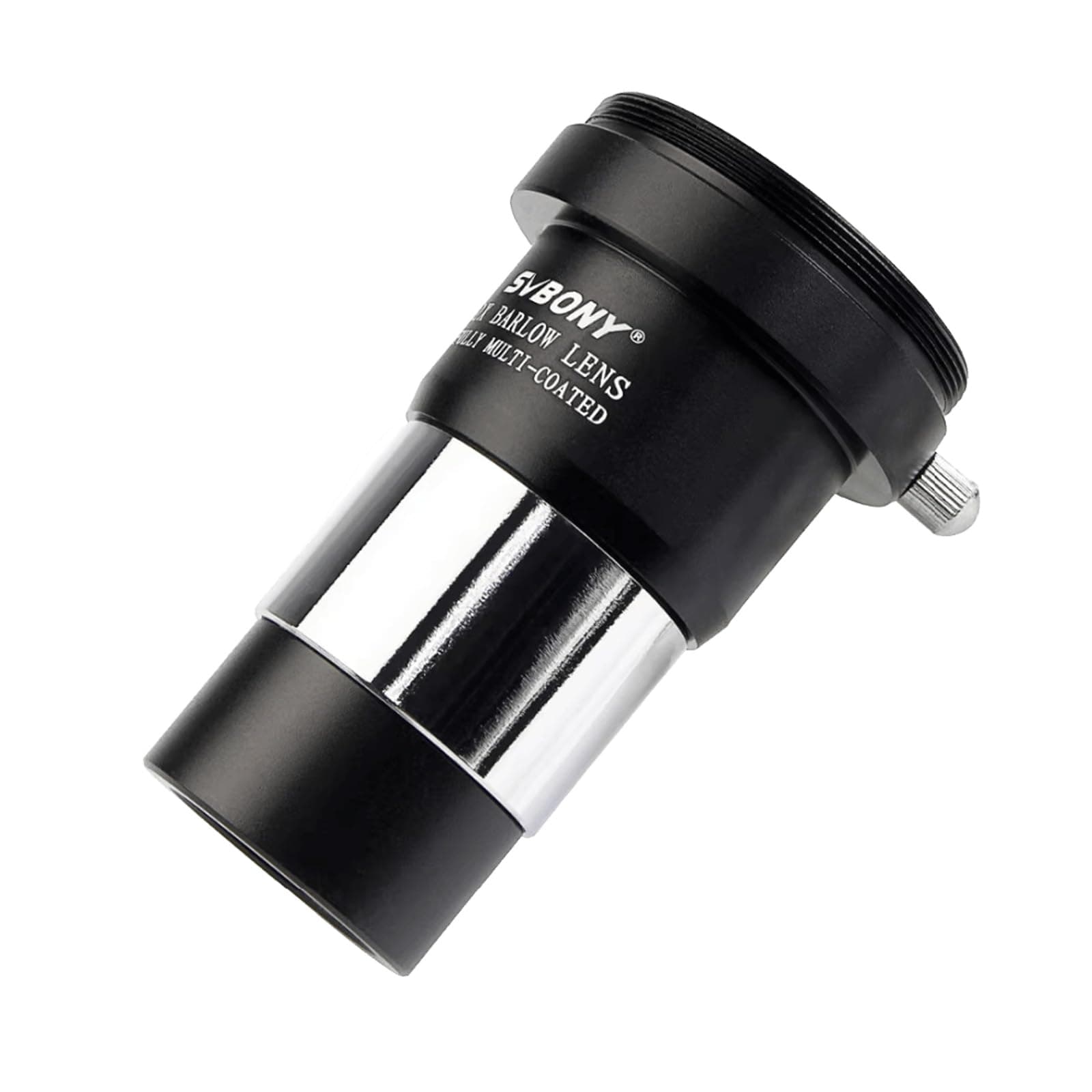 Svbony Barlow Lens 2x, 1.25inch with M42 Thread for T Adapter, FMC Metal Barlow Eyepiece for Telescope DSLR Photography