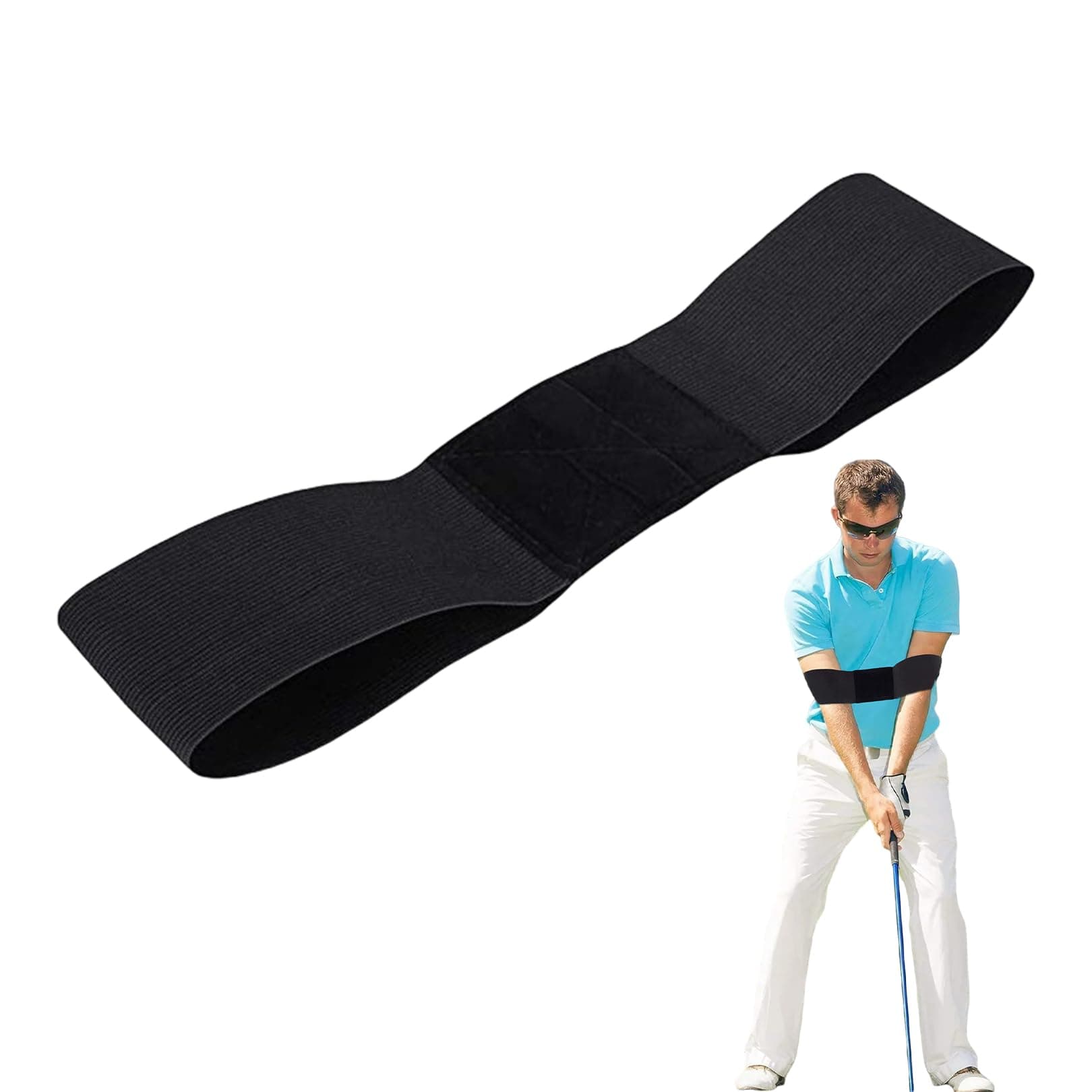 Golf Swing Training Aid,Golf Arm Band Correction Trainer,golf training aids,Grip training Aid Bands,Wrist trainer,Posture correction Practice Gesture Precision Alignment For Beginners Men Women Kids
