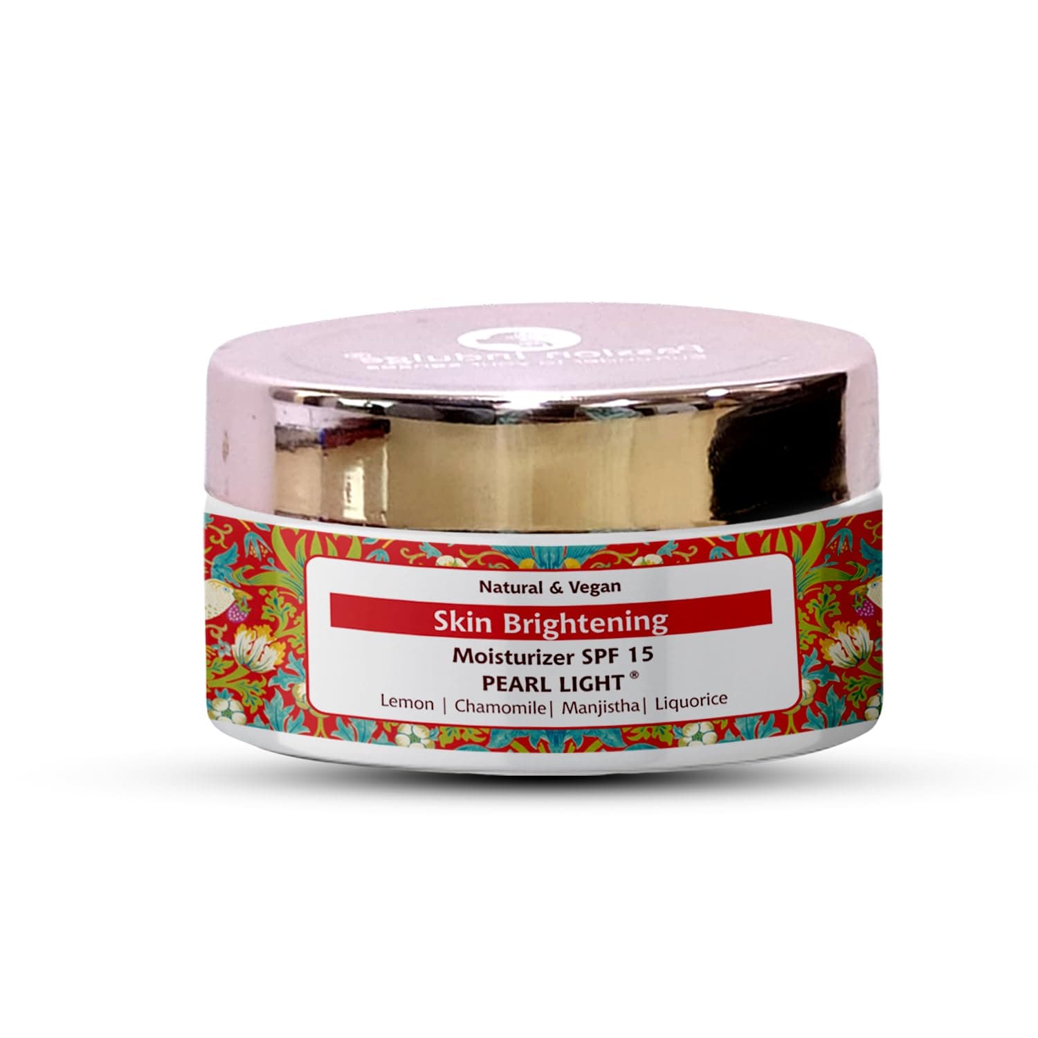 Passion Indulge Pearl Light Brightening Face Moisturizer SPF 15 | Hydrating Cream for Dark Spots, Pigmentation & Even Skin Tone | Suitable for All Skin Types | 50g