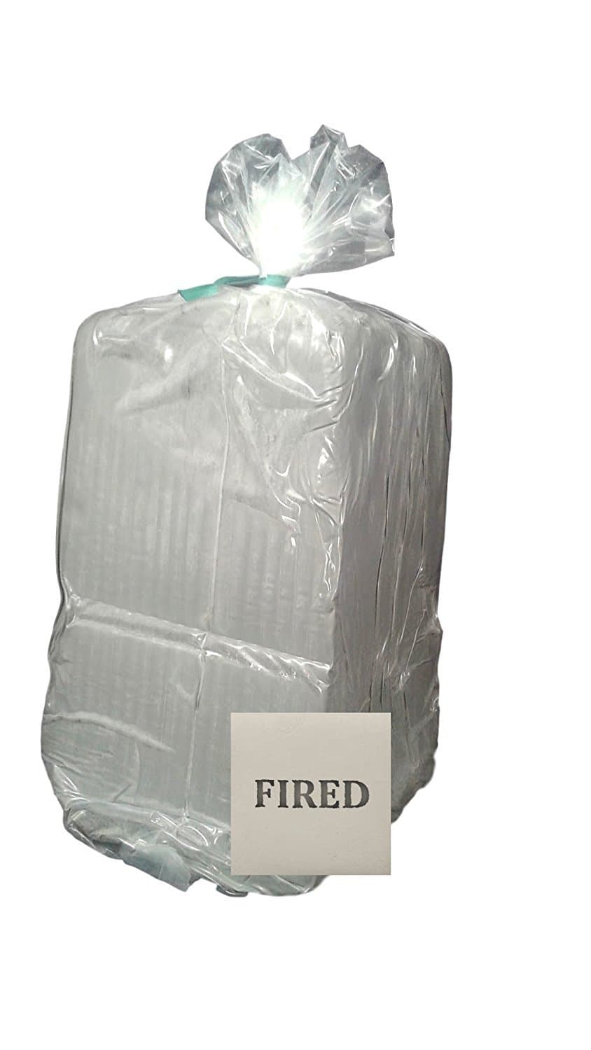 Whiteware Clay (Lo-Fire) - Pottery Clay Fires White - Smooth Texture (15 Pounds)