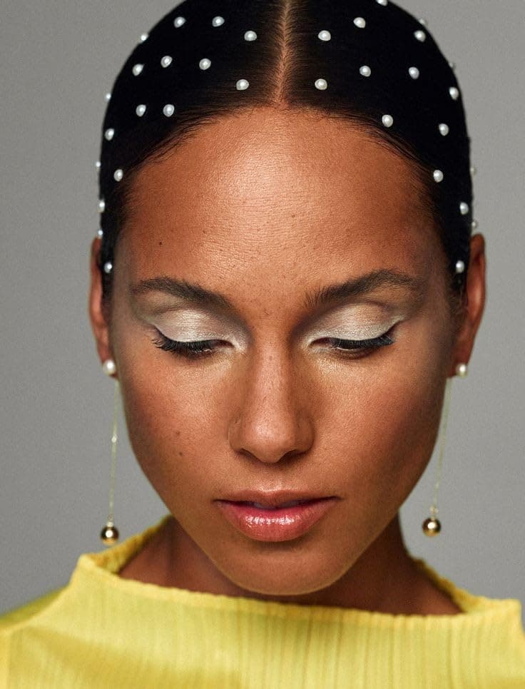 Sidhav Pearl 400 Pc Medium Size Wedding Hairstyle Design Tools Hair Accessories for Girls and Women Pearl (Pack of 400) White