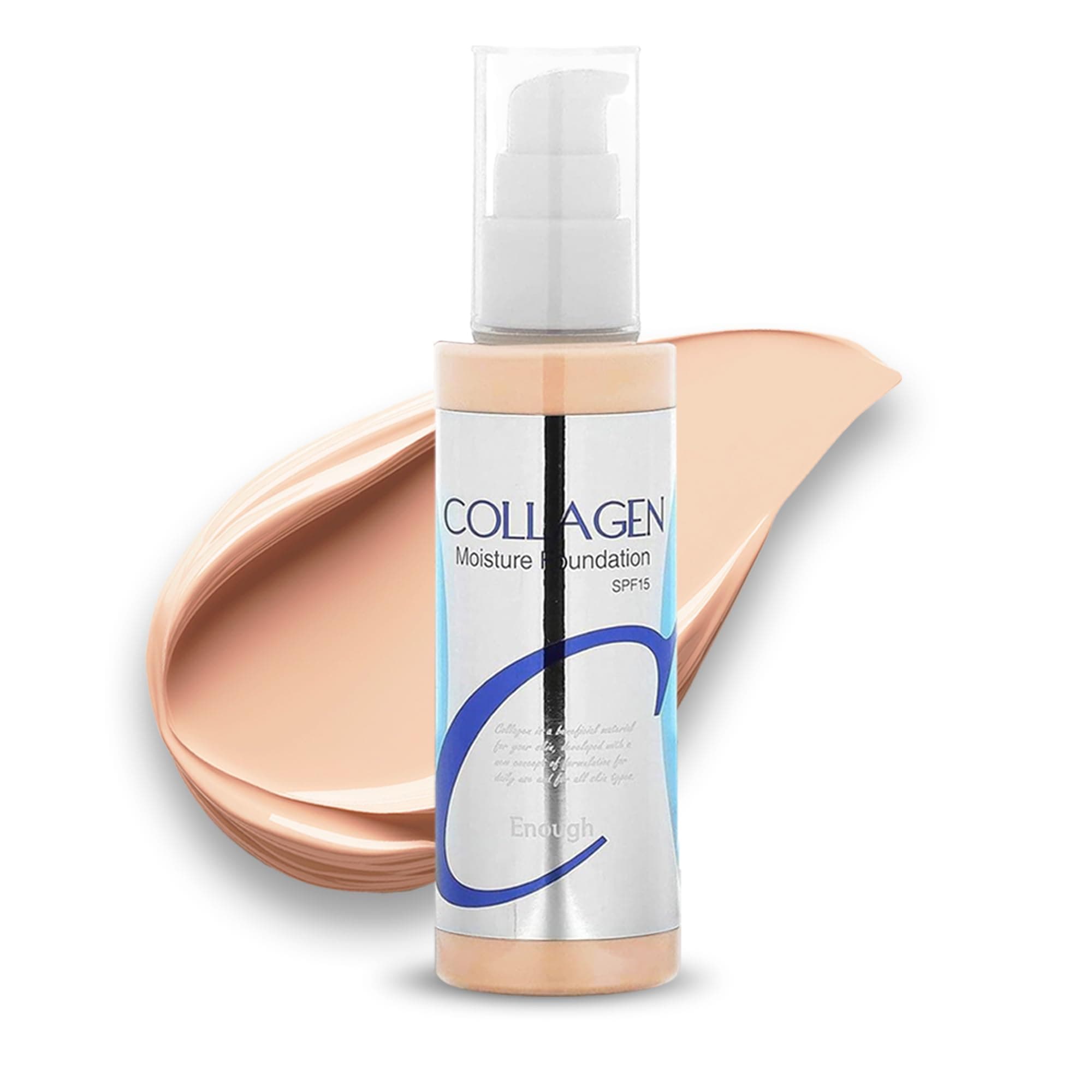 Collagen, Moisture Foundation, SPF 15, 21, 3.38 fl oz (100 ml)