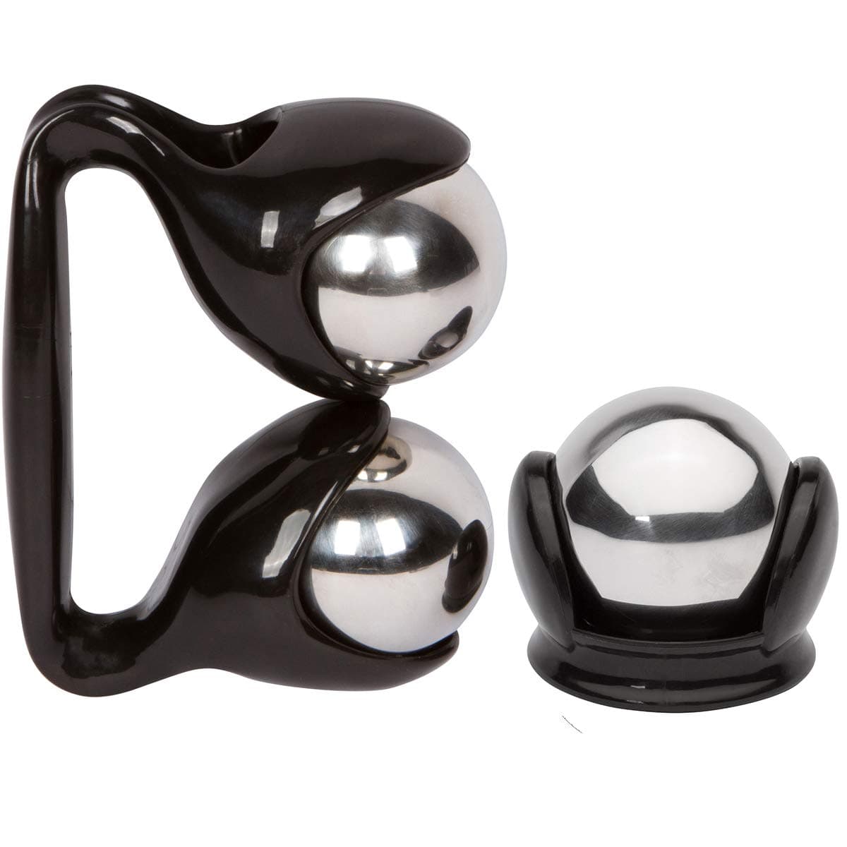 Aeiniwer Cold Massage Roller Ball Set by ErgoSett - Cold Therapy Relief Massage Ball Recovery - Trigger Point Release - 6 Hours Cold Roller Massage Ball