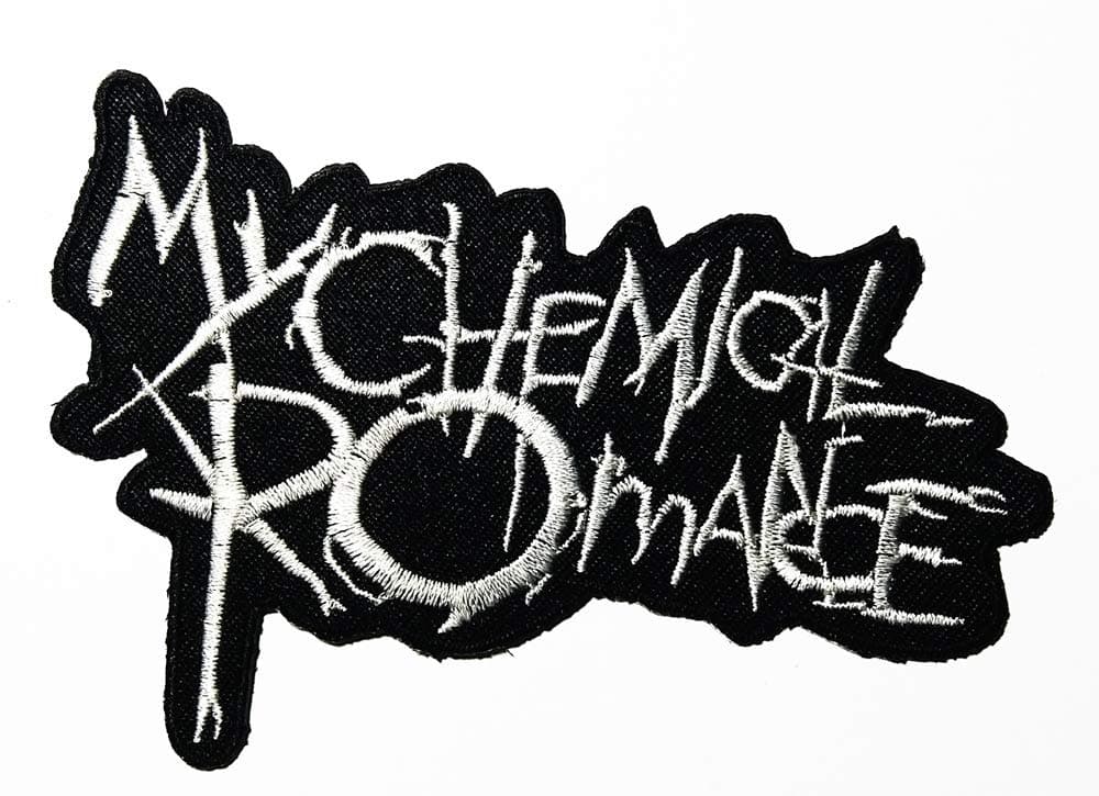 JOYUETLANMusic M Alternative Rock Emo Pop Punk Hardcore Punk Band Music Logo Patch Embroidered Sew Iron On Patches Badge Bags Hat Jeans Shoes T-Shirt Applique