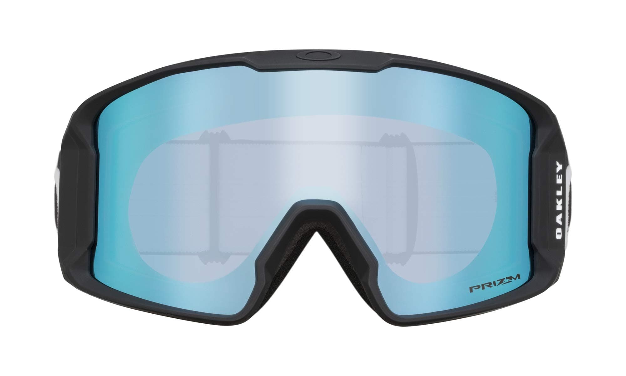 Line Miner Snow Goggle (Matte Black Frame/Prizm Sapphire Iridium Lens) with Large Goggle Soft Case