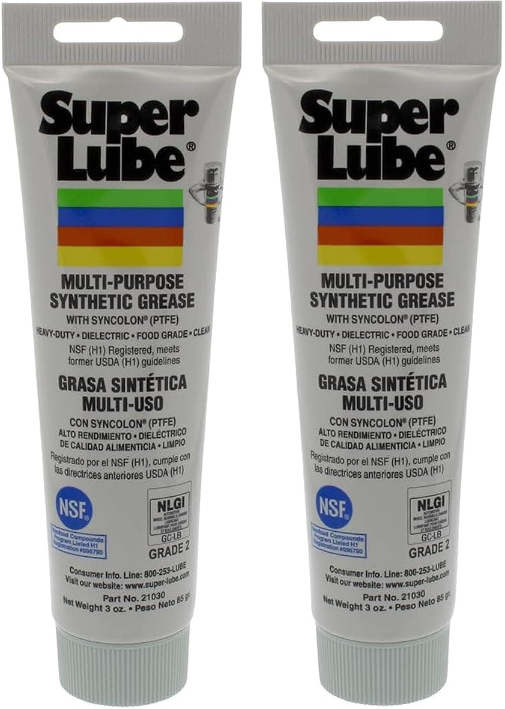 21030 Synthetic Multi-Purpose Grease, 3 Oz. (Pack of 2)