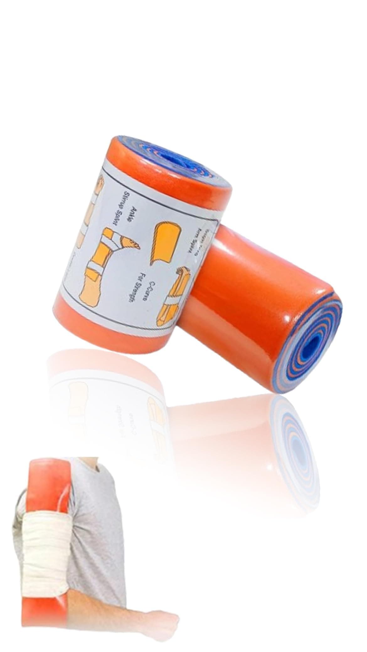 Sweet seven Versatile Aluminum Roll Splint - 36 Inch | Flexible Bone Support for First Aid & Emergency | Waterproof & Reusable | Compact & Radiolucent Design