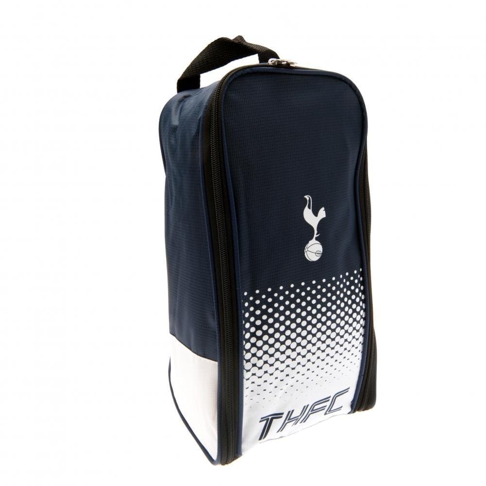 Tottenham Hotspur F.C. Boot Bag Official Merchandise, Black/White