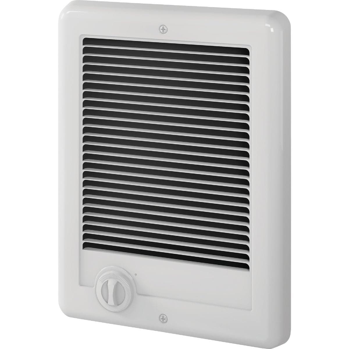 Com-Pak Electric Wall Heater Complete Unit with Thermostat (Model: CSC151TW, Part: 67509), 5120 BTU, 120 Volt, 1500 Watt, White