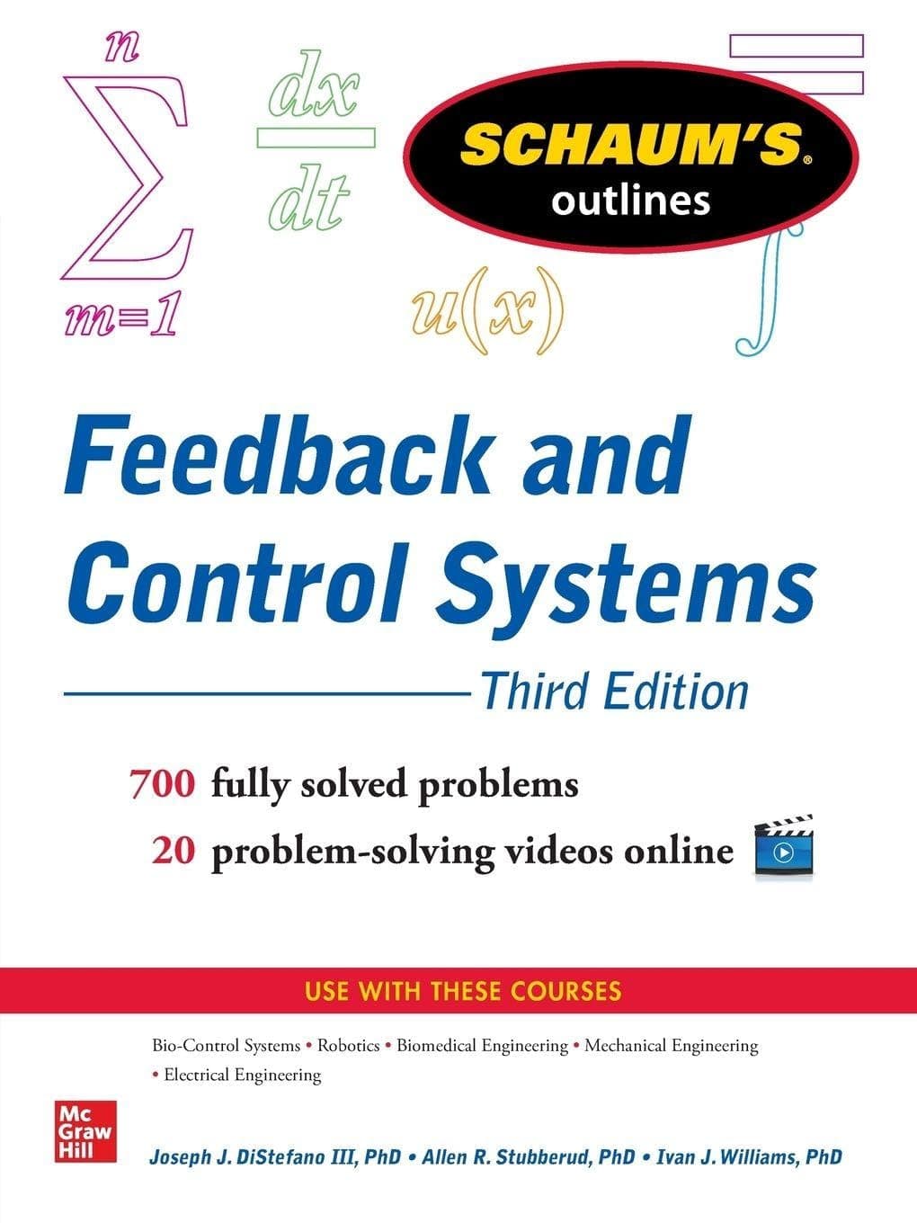 Schaum's Outline of Feedback and Control Systems, 3rd Edition (SCHAUMS' ENGINEERING)